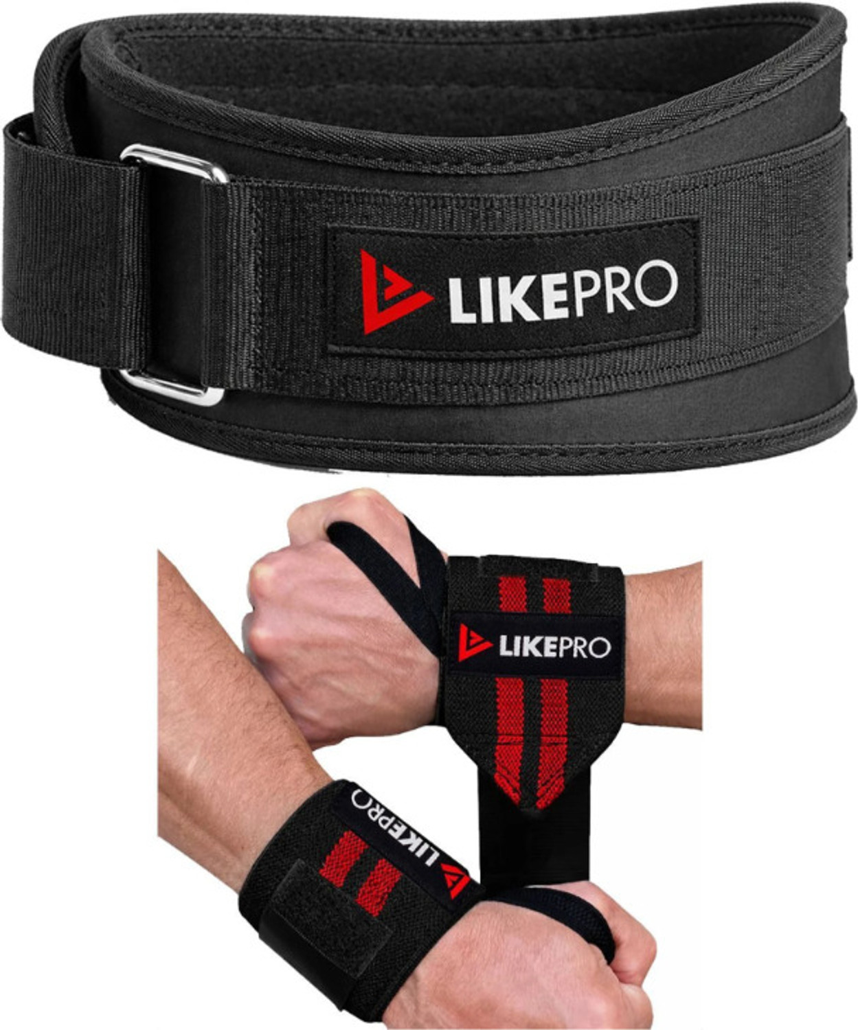 Image of RACE 13MM Weightlifting Lever Belt | Powerlifting Belt | Heavy Duty Adjustable Buckle Weight Lifting Belt (Black)