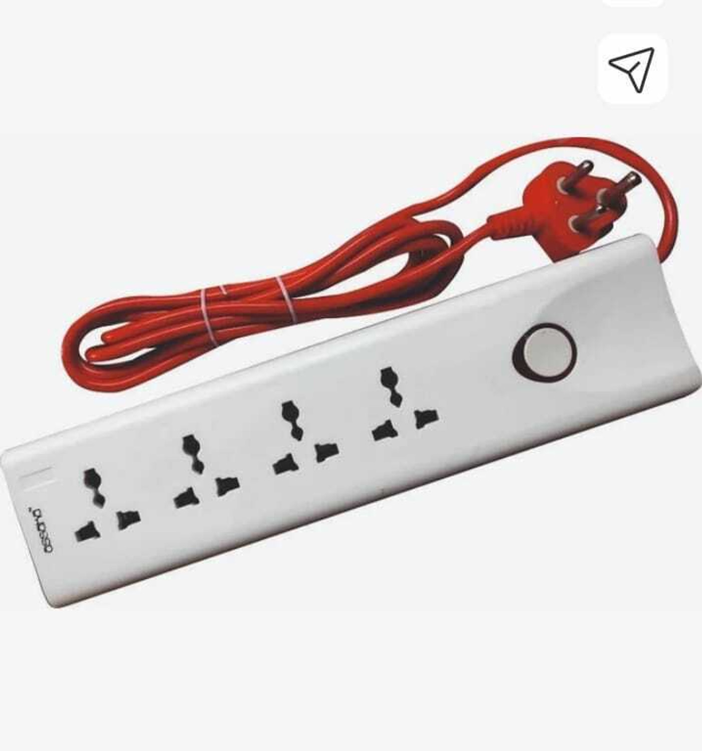 Image of EVEREADY Everprotect Ultra Spike Guard - X4 (4 meter) 4 Socket Extension Boards (Red, 4 m)