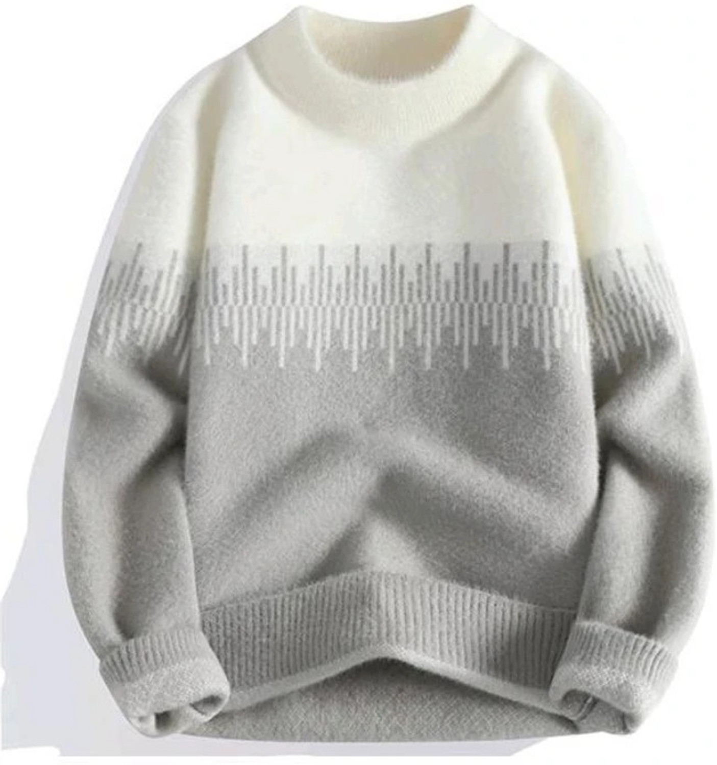 FitIn OutFit Men Brown Round Neck Sweater - Image 1