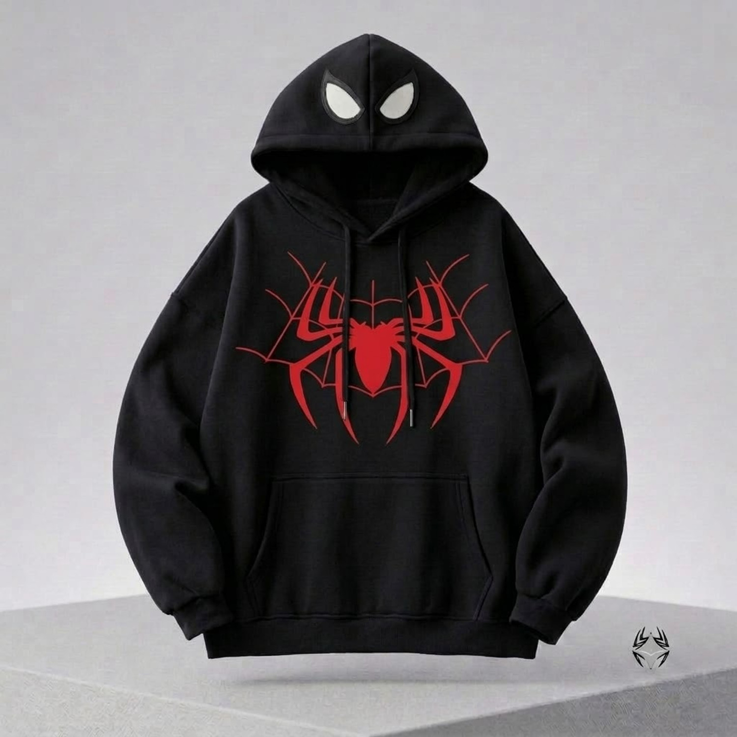 Erdene Full Sleeve Graphic Print Hooded Sweatshirt - Image 1