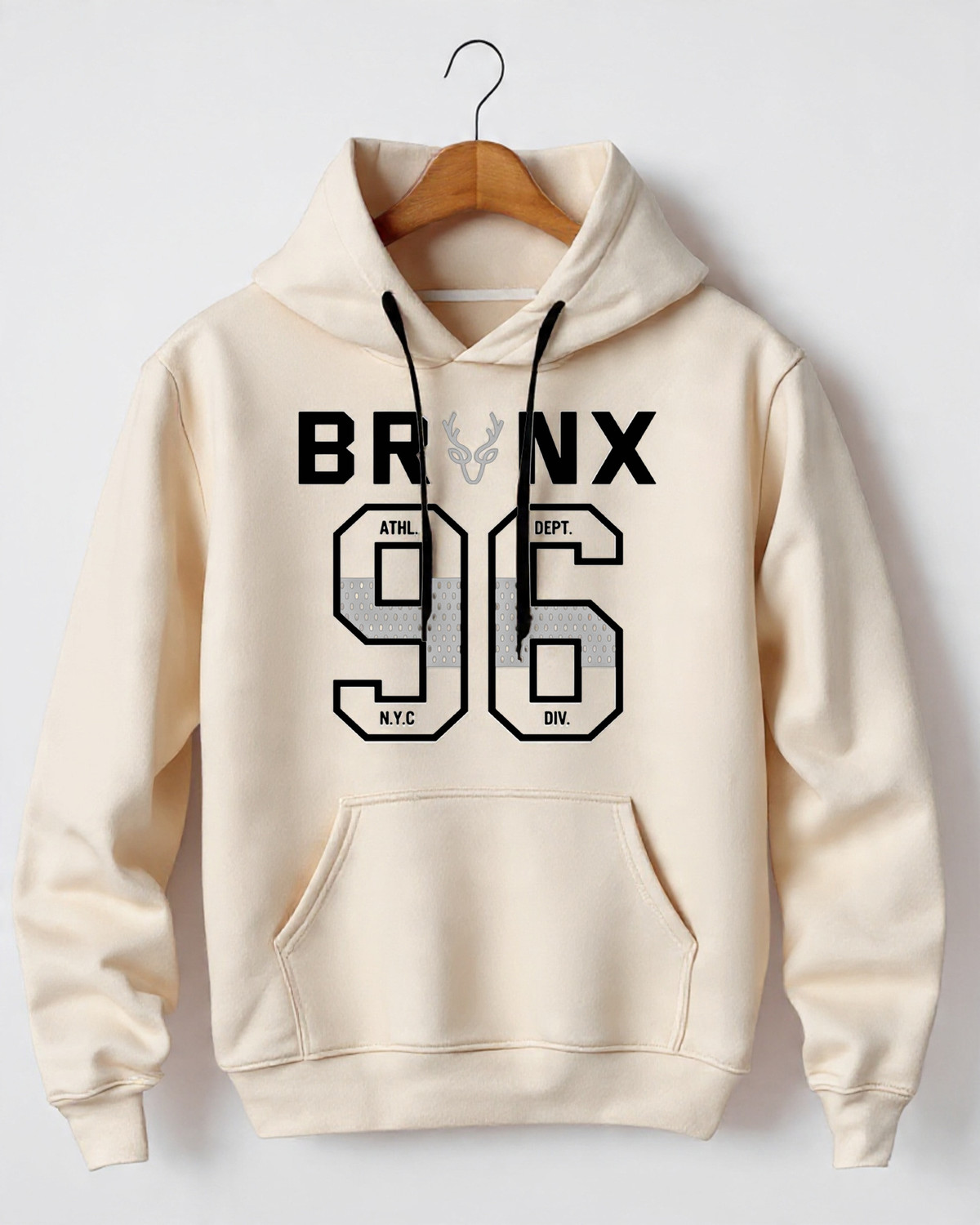 Image of Lripsome Men Full Sleeve Solid Hooded Sweatshirt