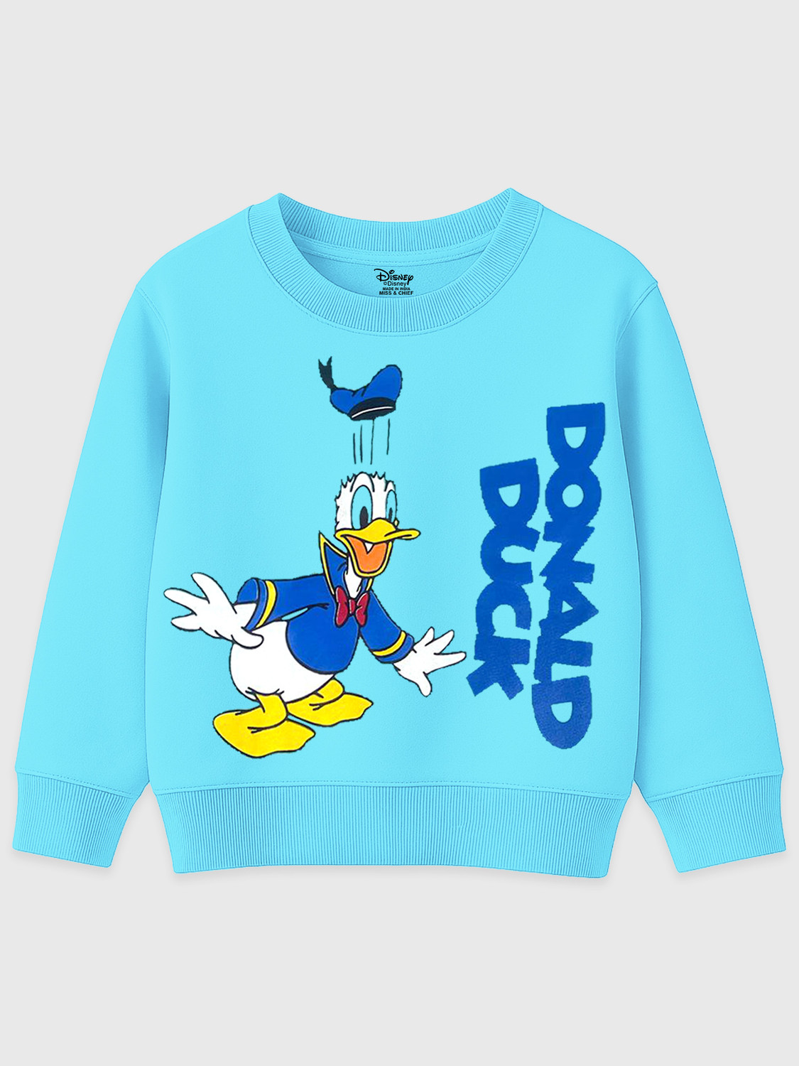 Image of BONKIDS Boys Full Sleeve Embroidered Hooded Sweatshirt