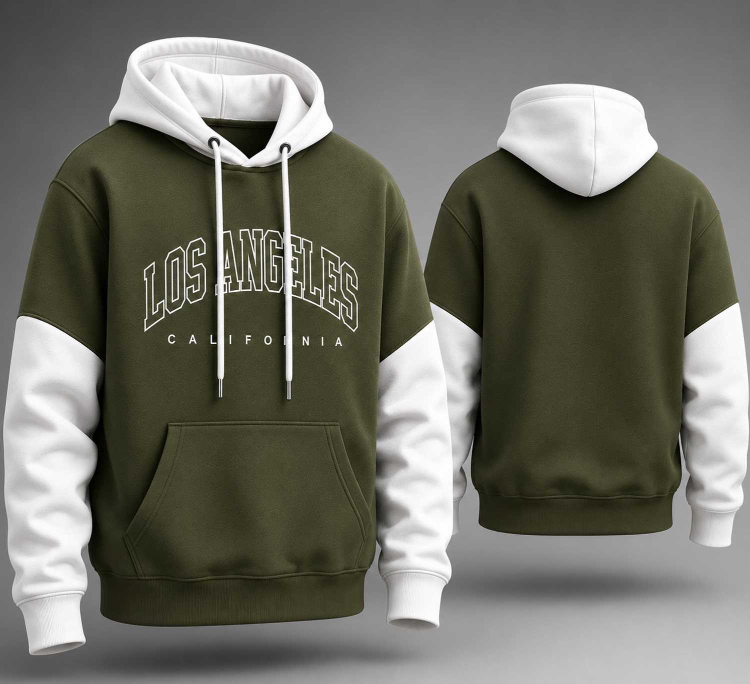Treasure Look Full Sleeve Hooded Sweatshirt - Image 1