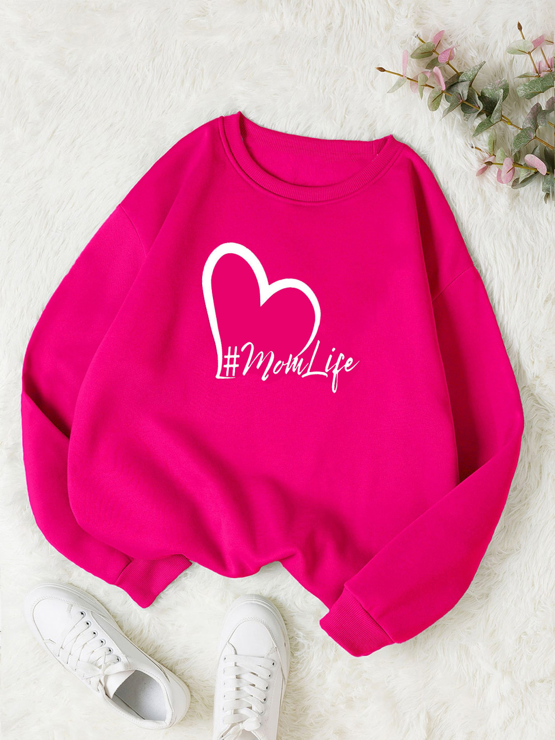 Image of KOTTY Women Full Sleeve Printed Sweatshirt