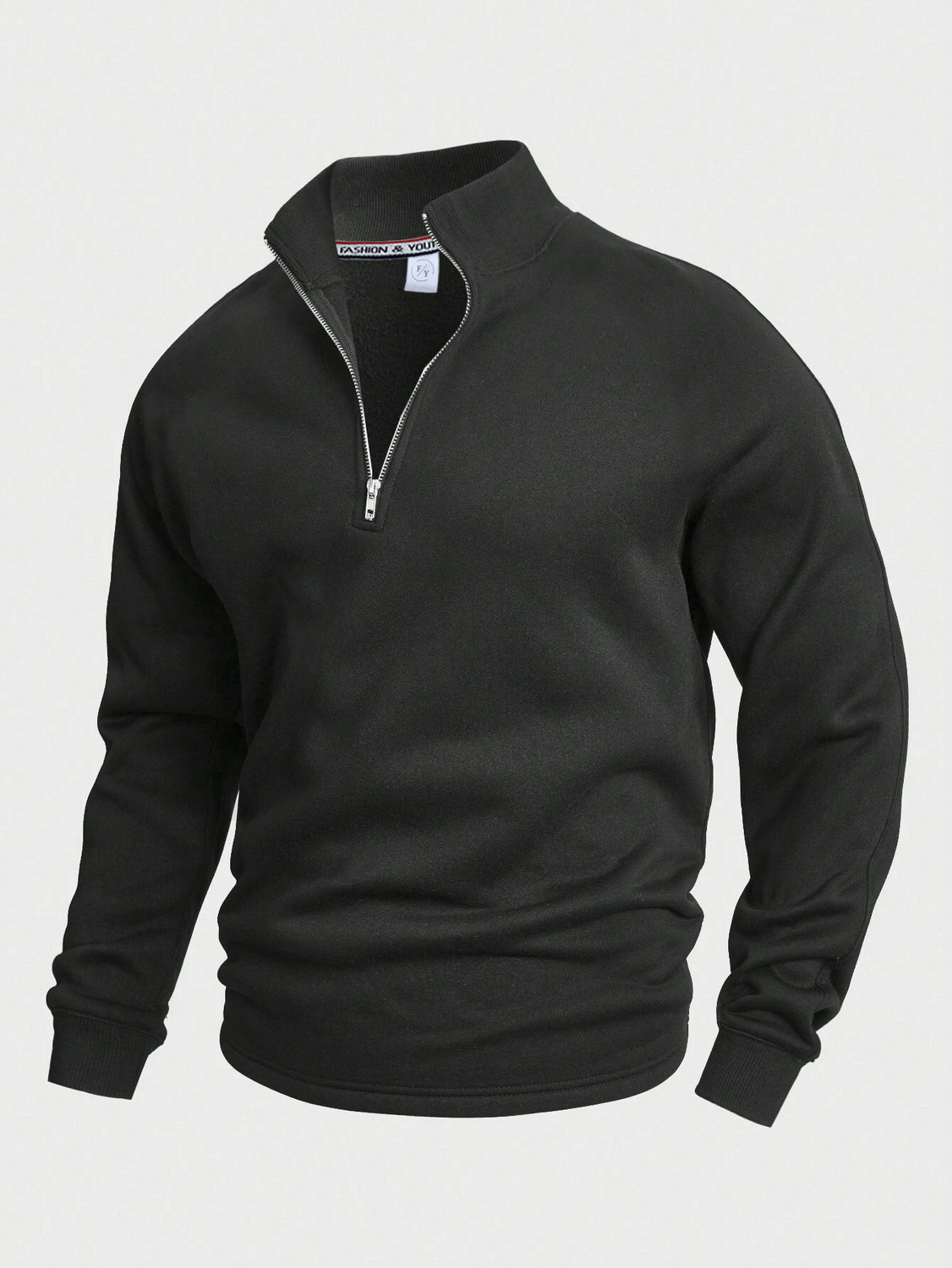 Image of SCOTT FINCHER Men Full Sleeve Printed Hooded Sweatshirt