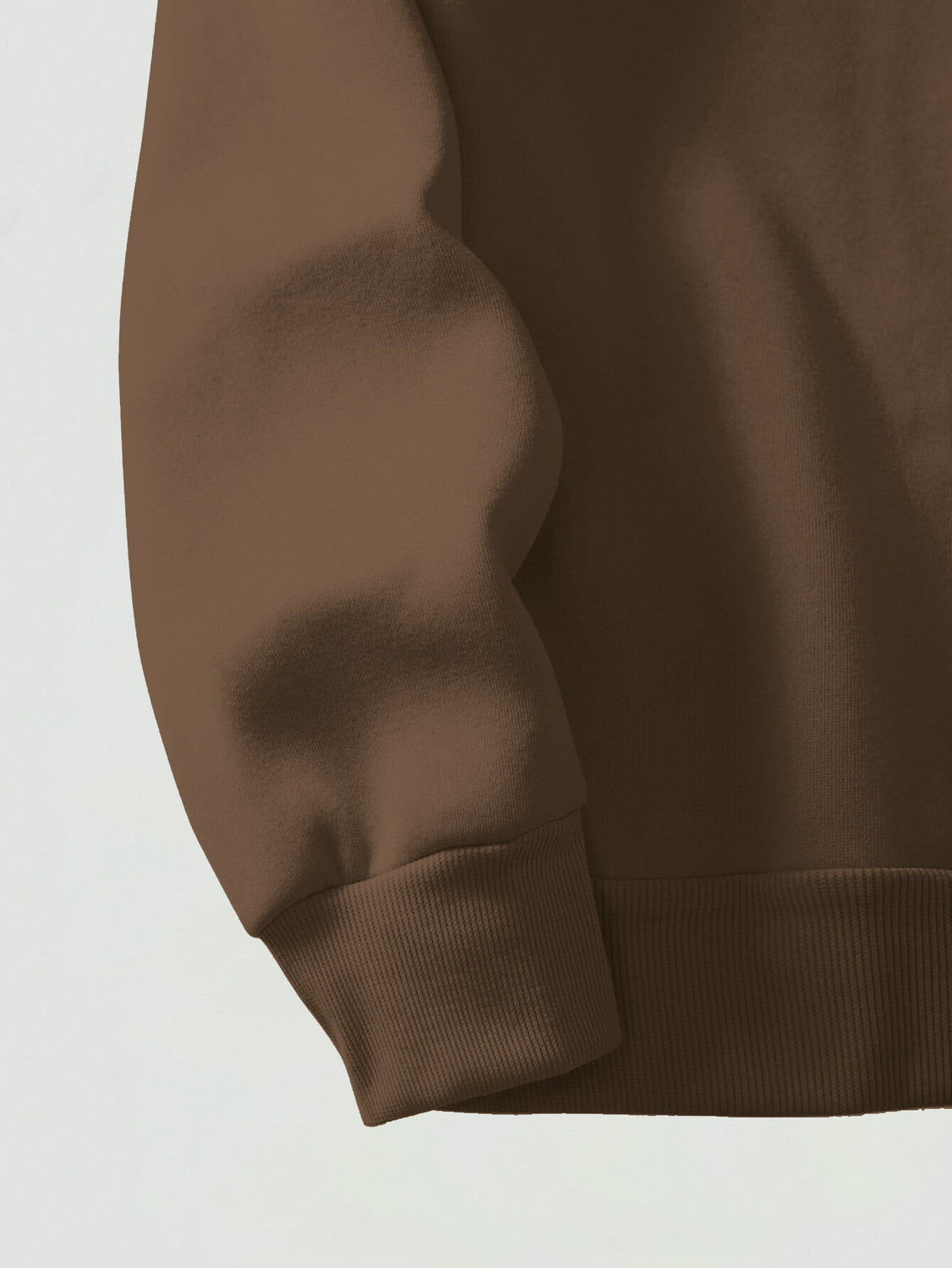 Image of TeeWink Men Full Sleeve Solid Sweatshirt