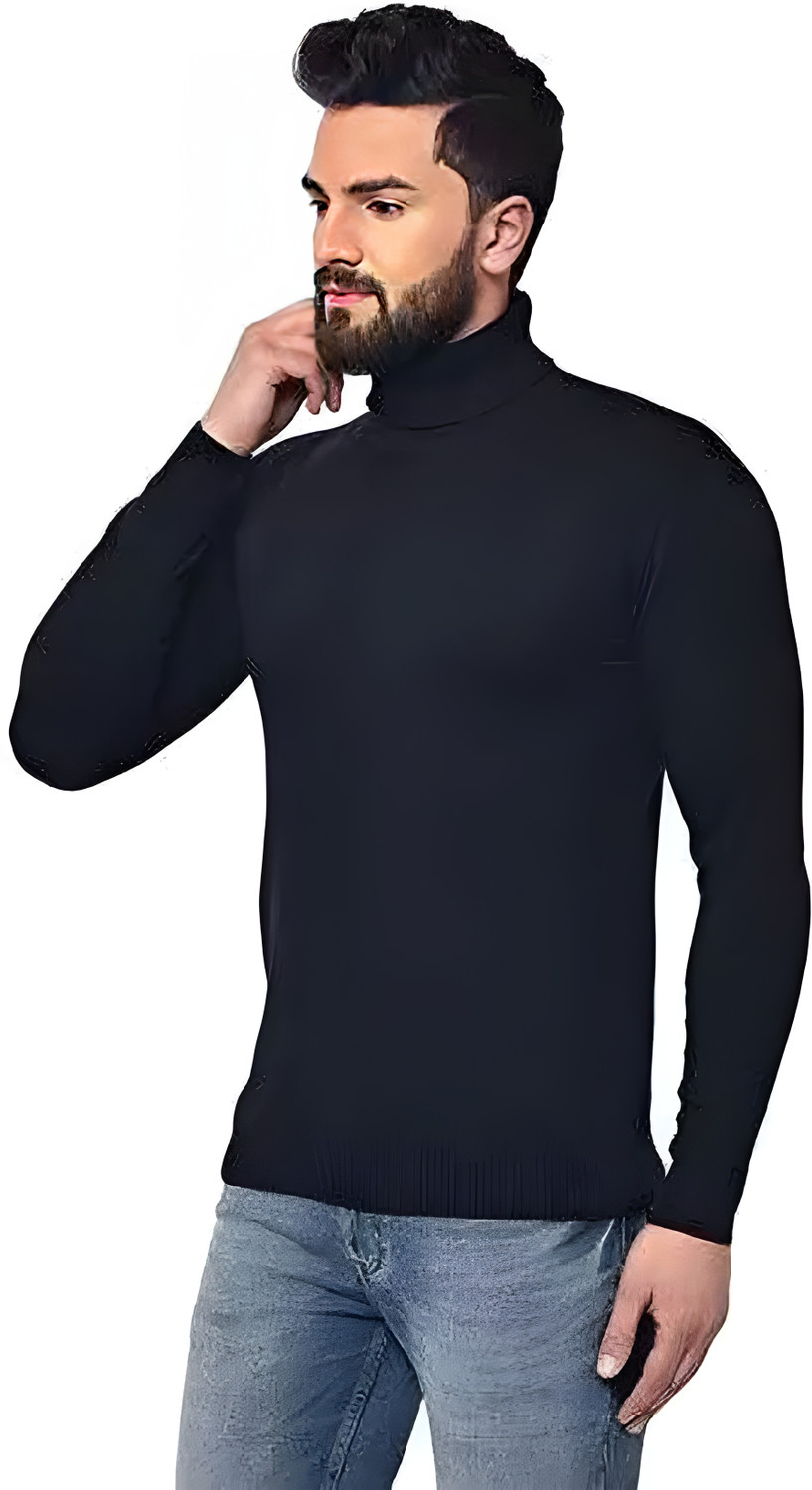 Image of Smartees Men Full Sleeve Solid Hooded Sweatshirt