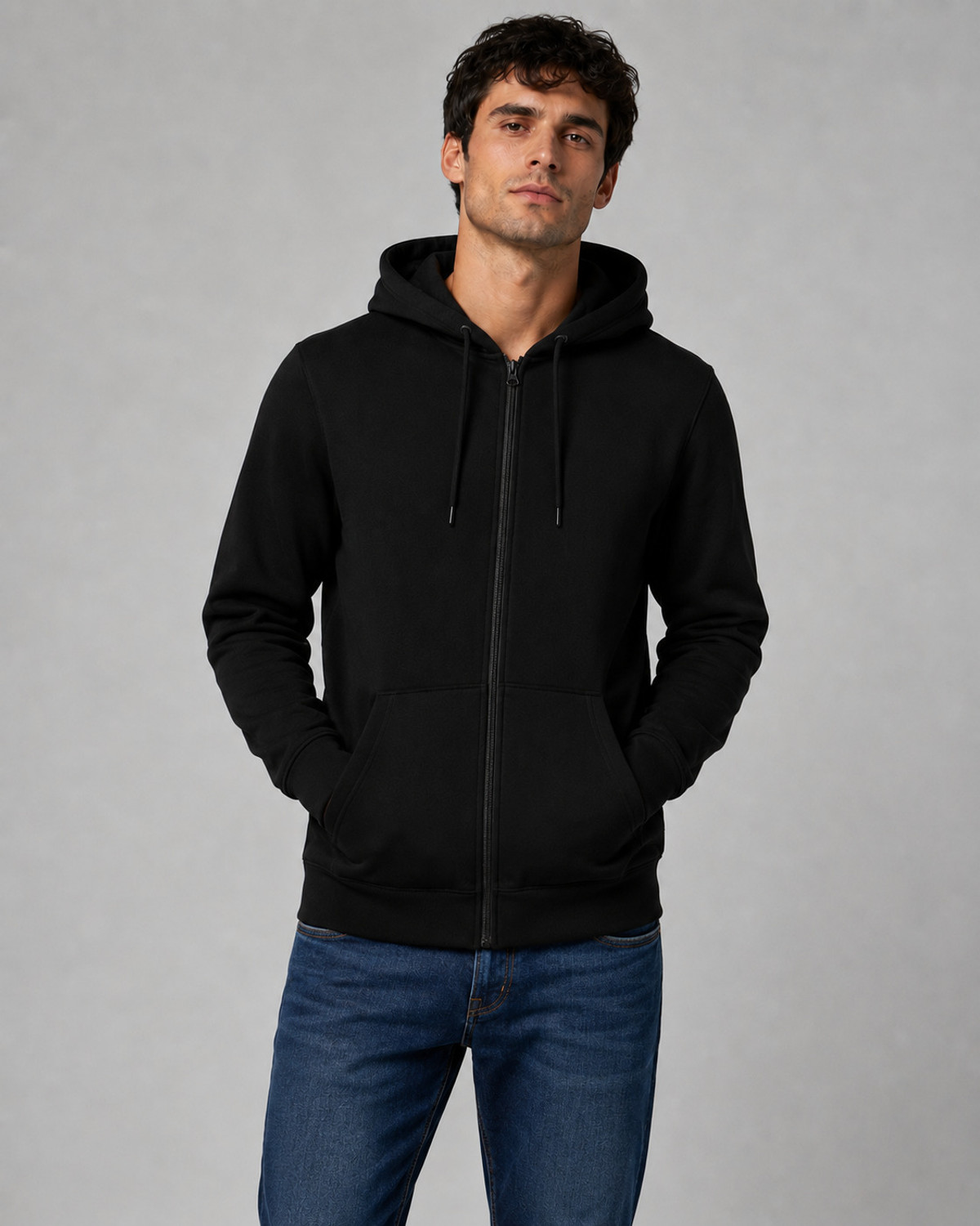 TENRUN Full Sleeve Solid Men Sweatshirt - Image 4