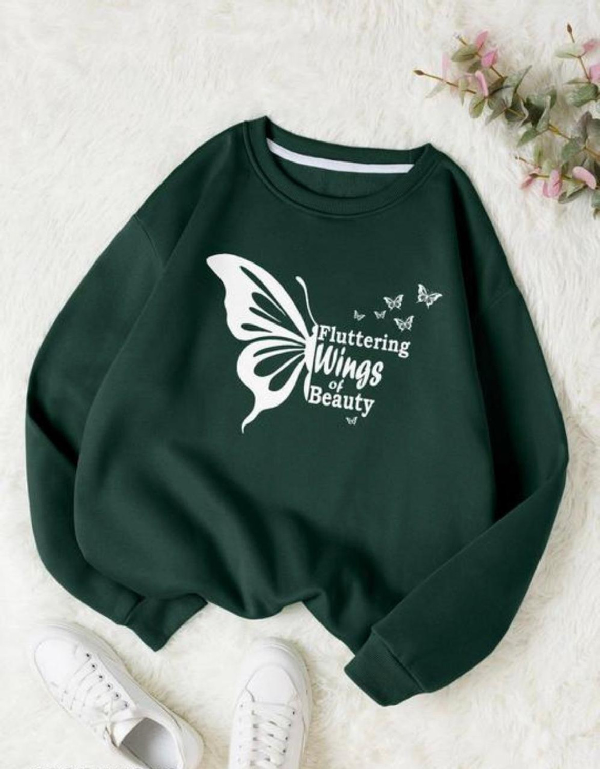 Image of 2013 USK COLLECTION Women Full Sleeve Printed Sweatshirt