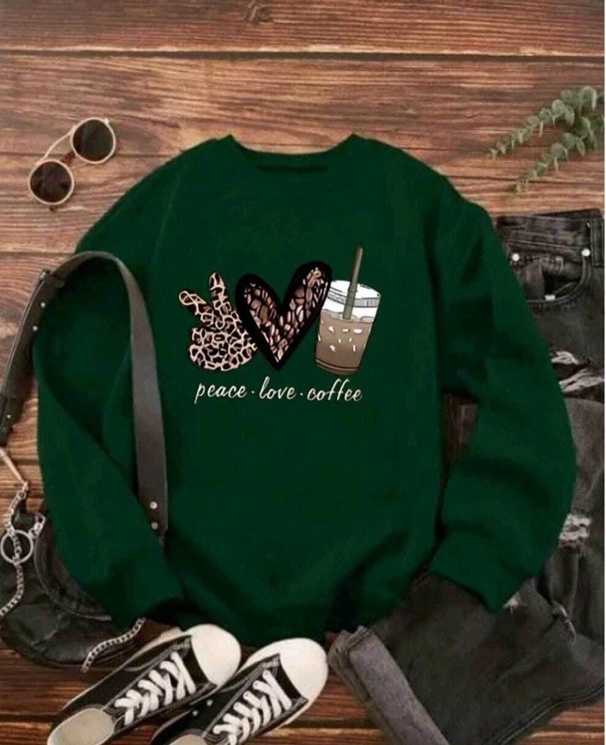 Image of 2013 USK COLLECTION Women Full Sleeve Printed Sweatshirt