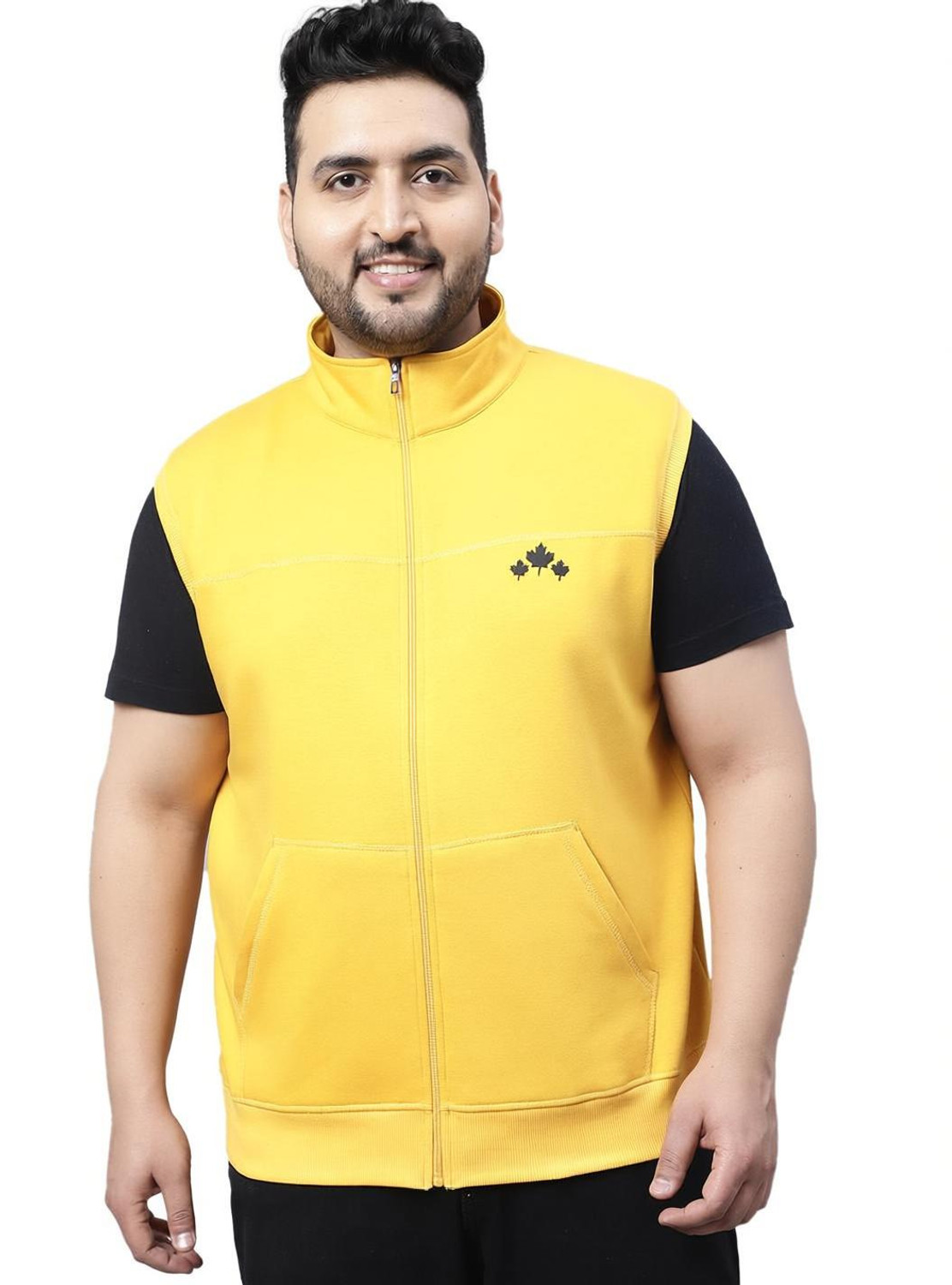 Image of Oneway Men Full Sleeve Solid Sweatshirt