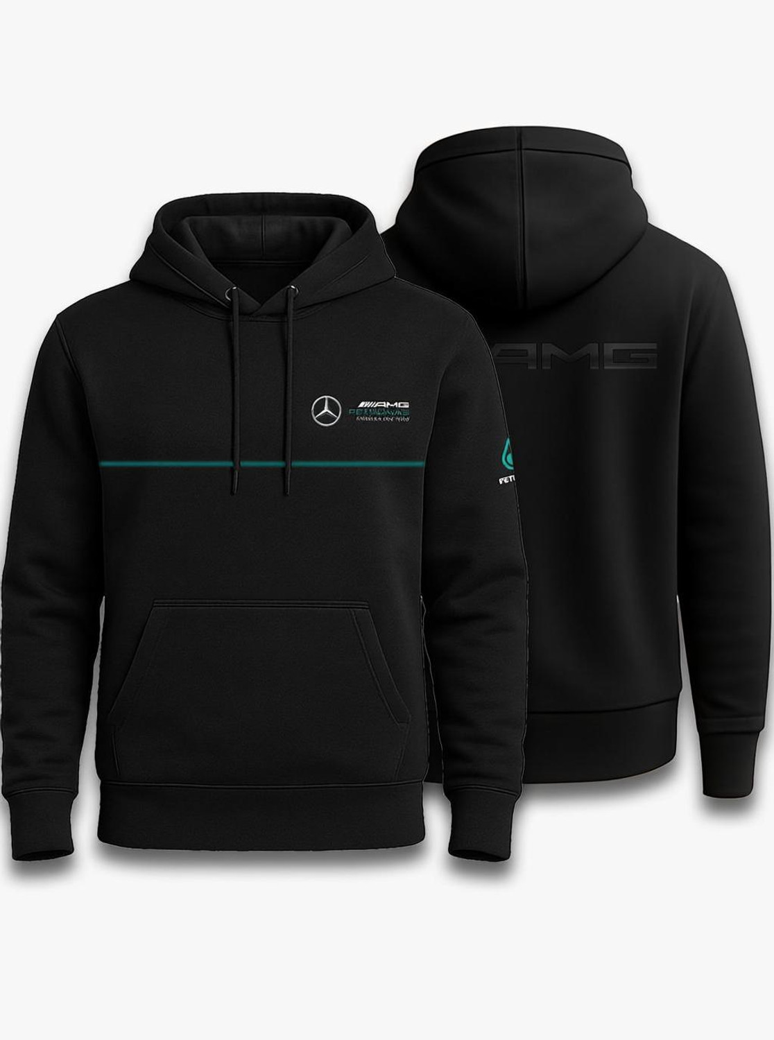 Image of R.A. Garments Men & Women Full Sleeve Graphic Print Hooded Sweatshirt