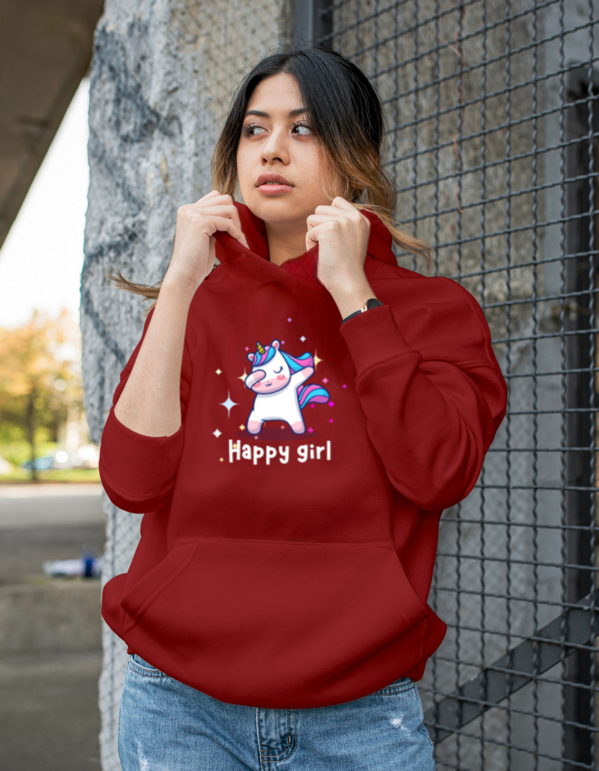 Image of Parona Women Full Sleeve Solid Hooded Sweatshirt