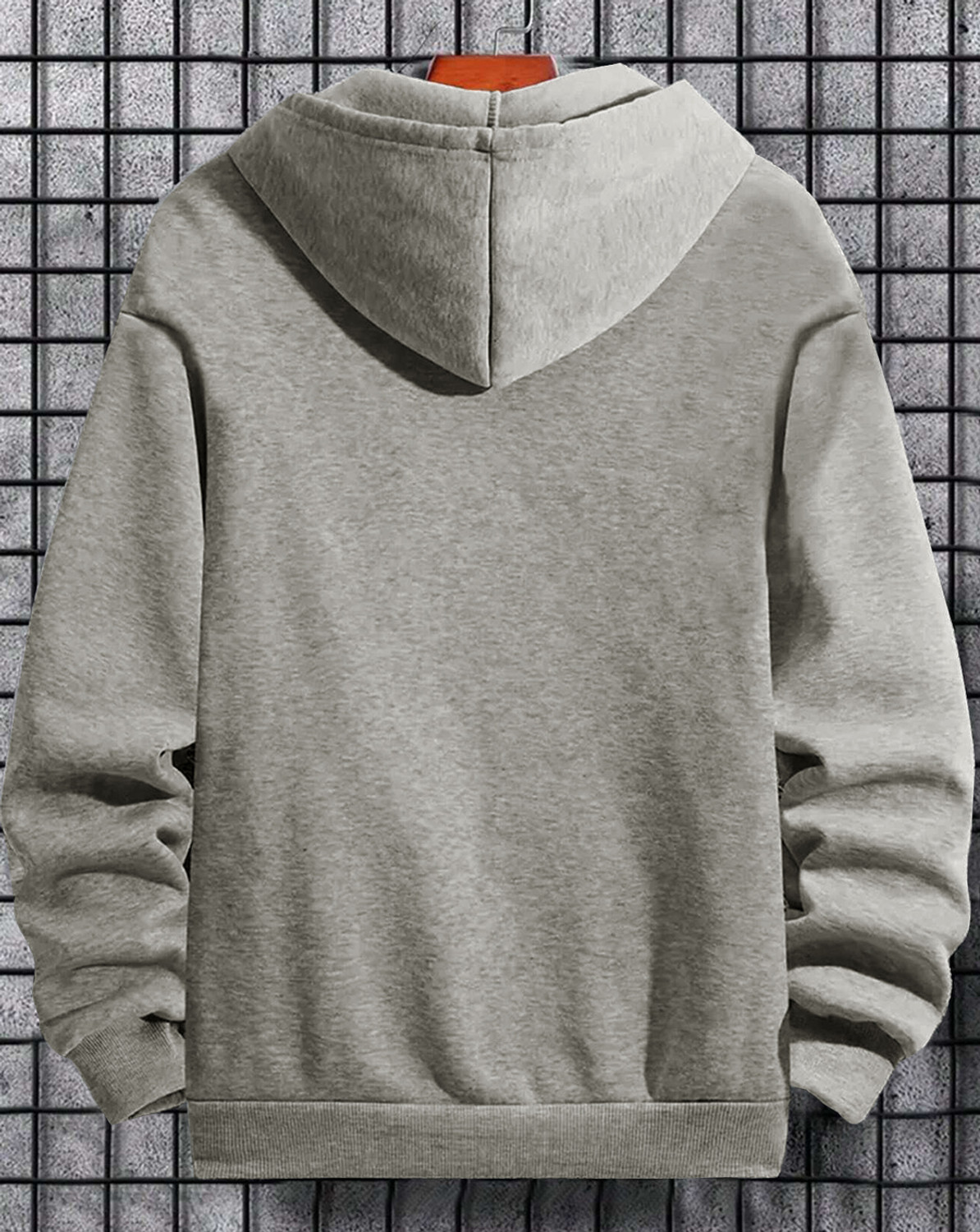 Image of EyeBogler Men Full Sleeve Printed Hooded Sweatshirt