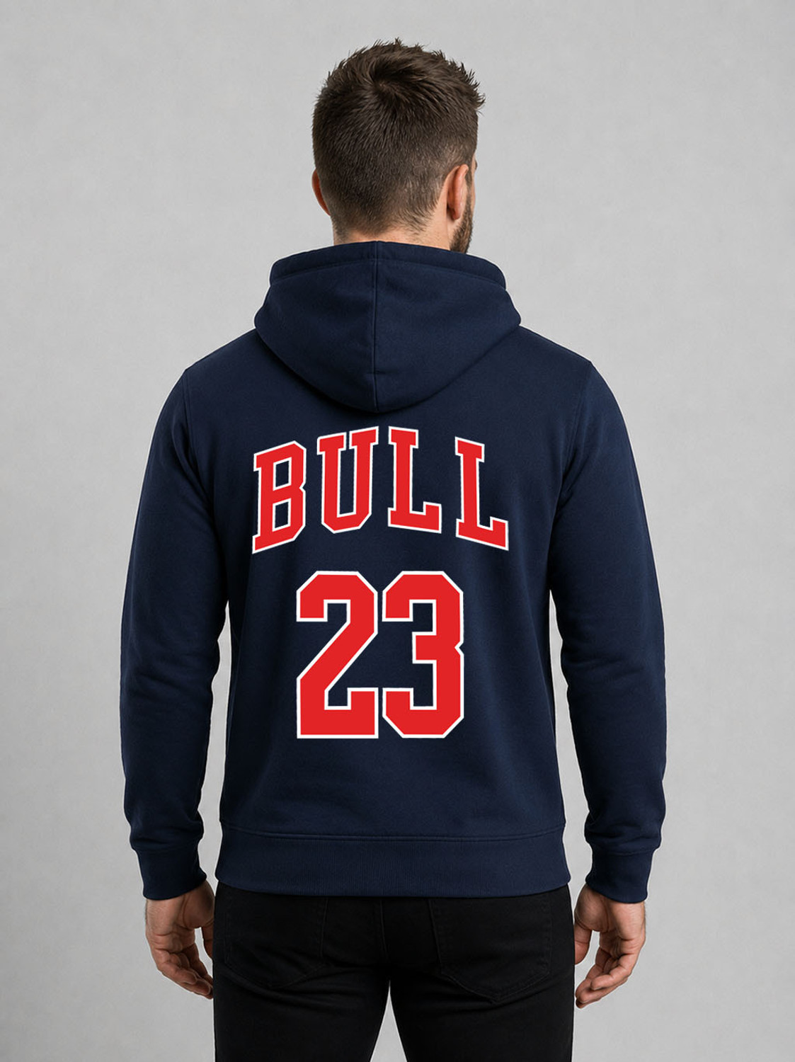 Image of R.A. Garments Men & Women Full Sleeve Graphic Print Hooded Sweatshirt