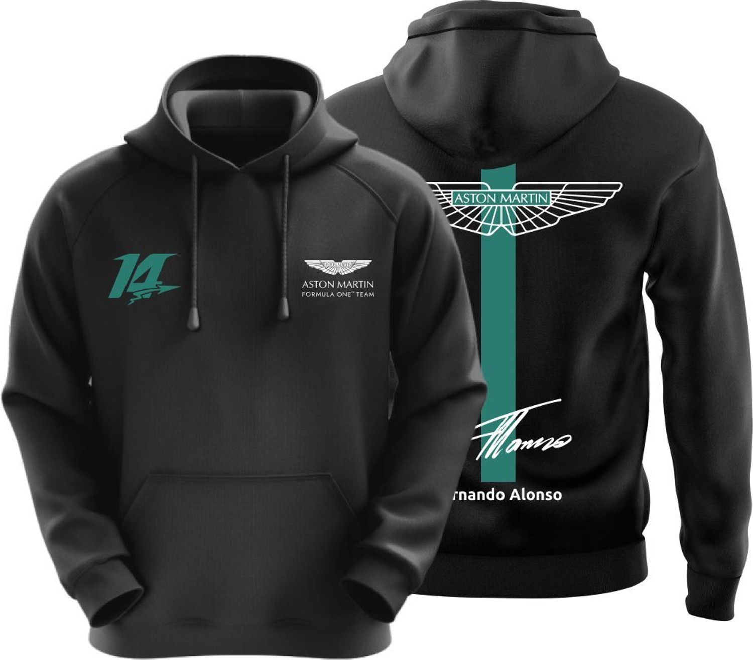 Image of R.A. Garments Men & Women Full Sleeve Graphic Print Hooded Sweatshirt