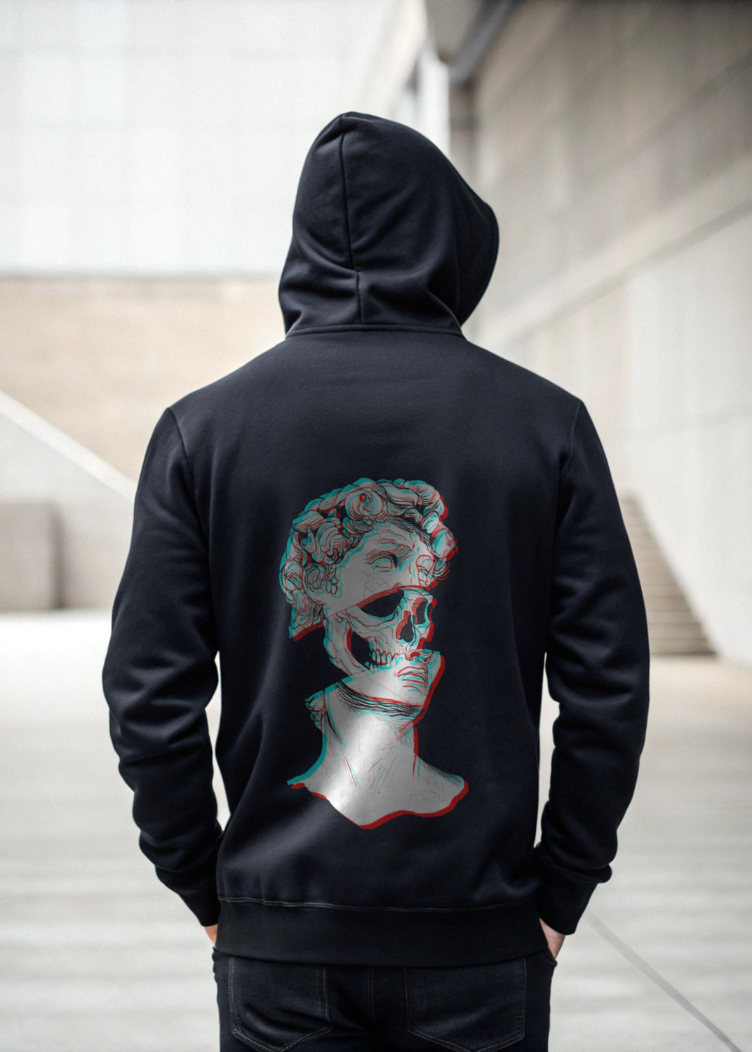 Image of R.A. Garments Men & Women Full Sleeve Graphic Print Hooded Sweatshirt