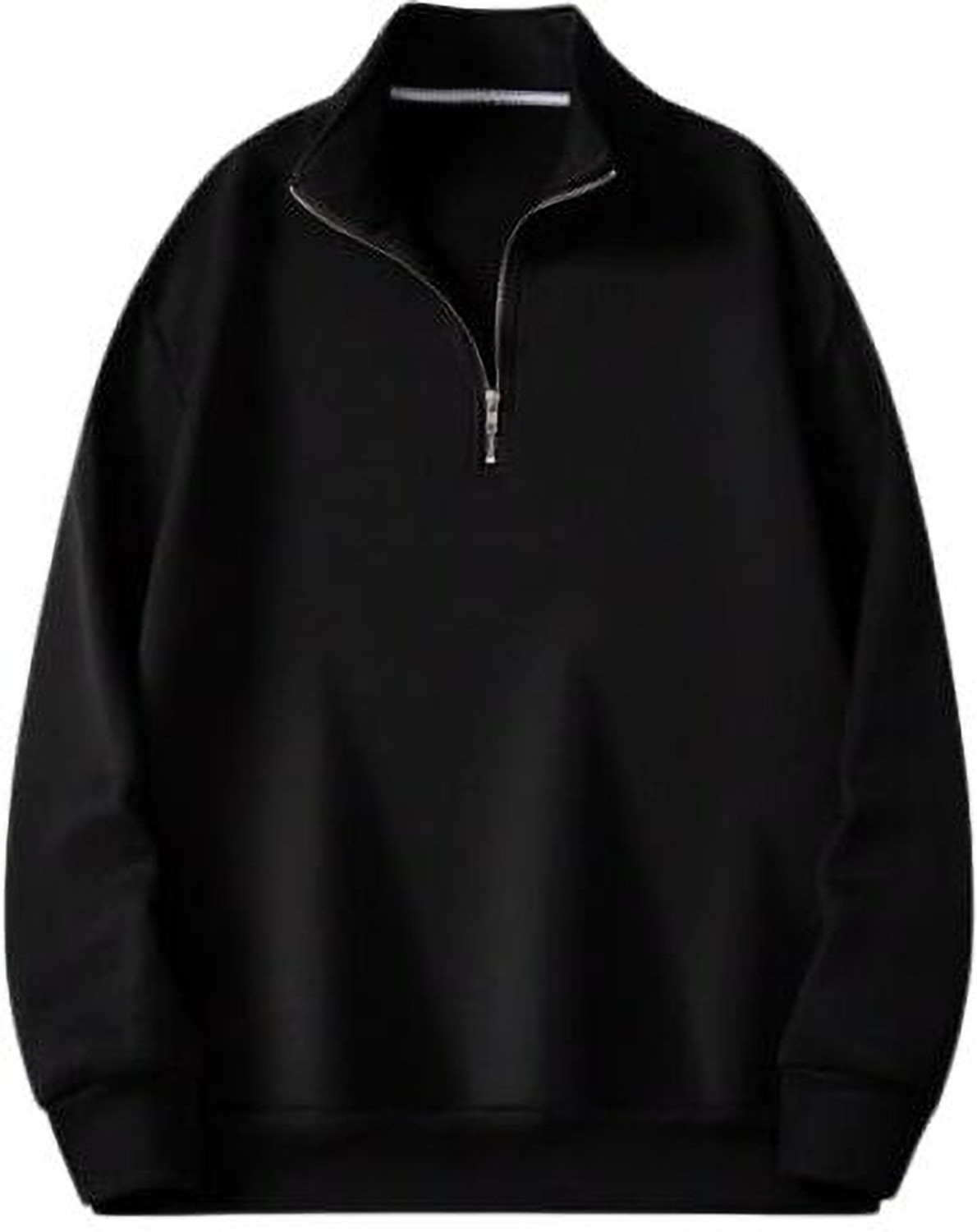 QUTUN Men Full Sleeve Solid Sweatshirt - Image 1