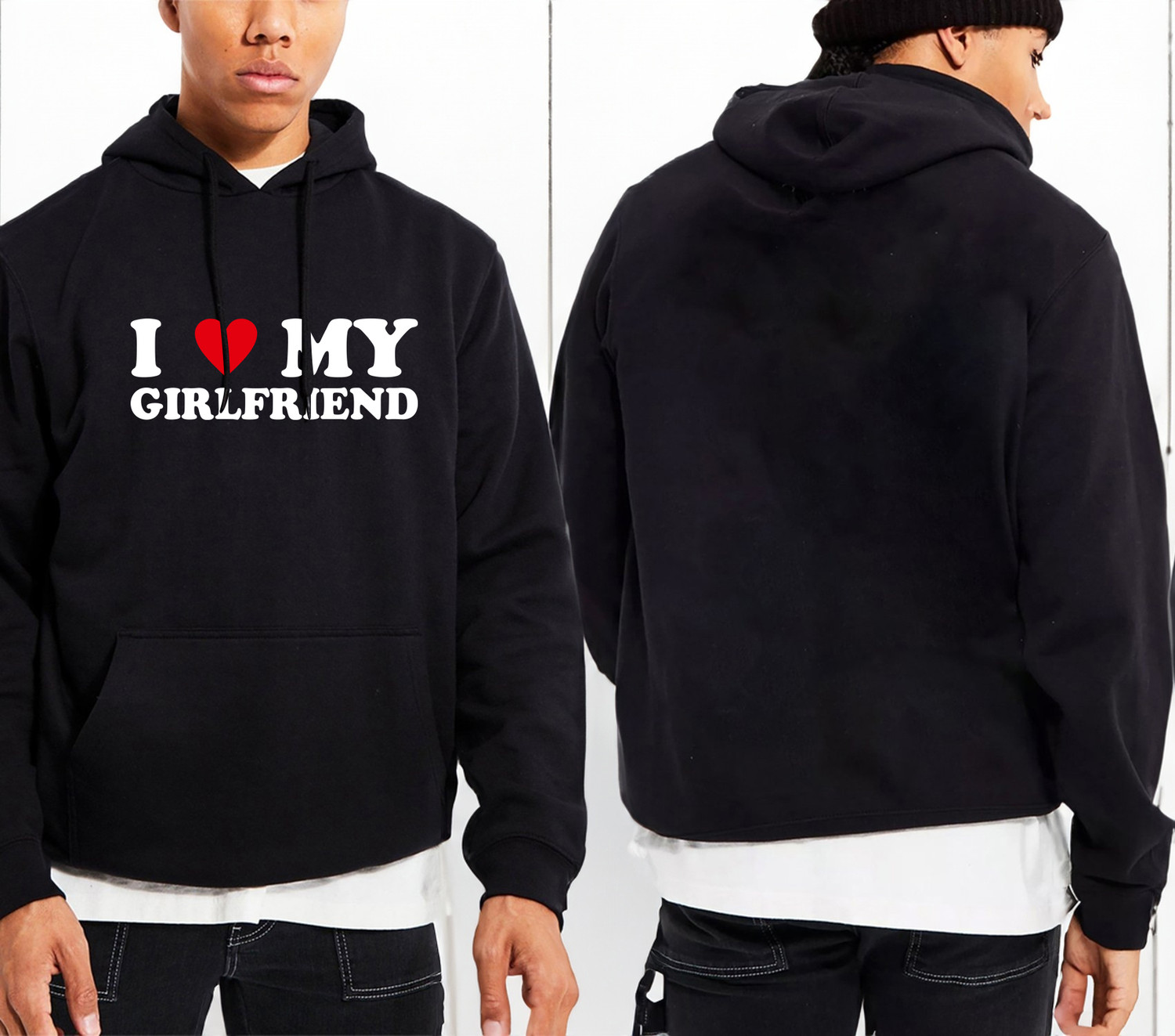 Image of SCOTT FINCHER Men Full Sleeve Printed Hooded Sweatshirt