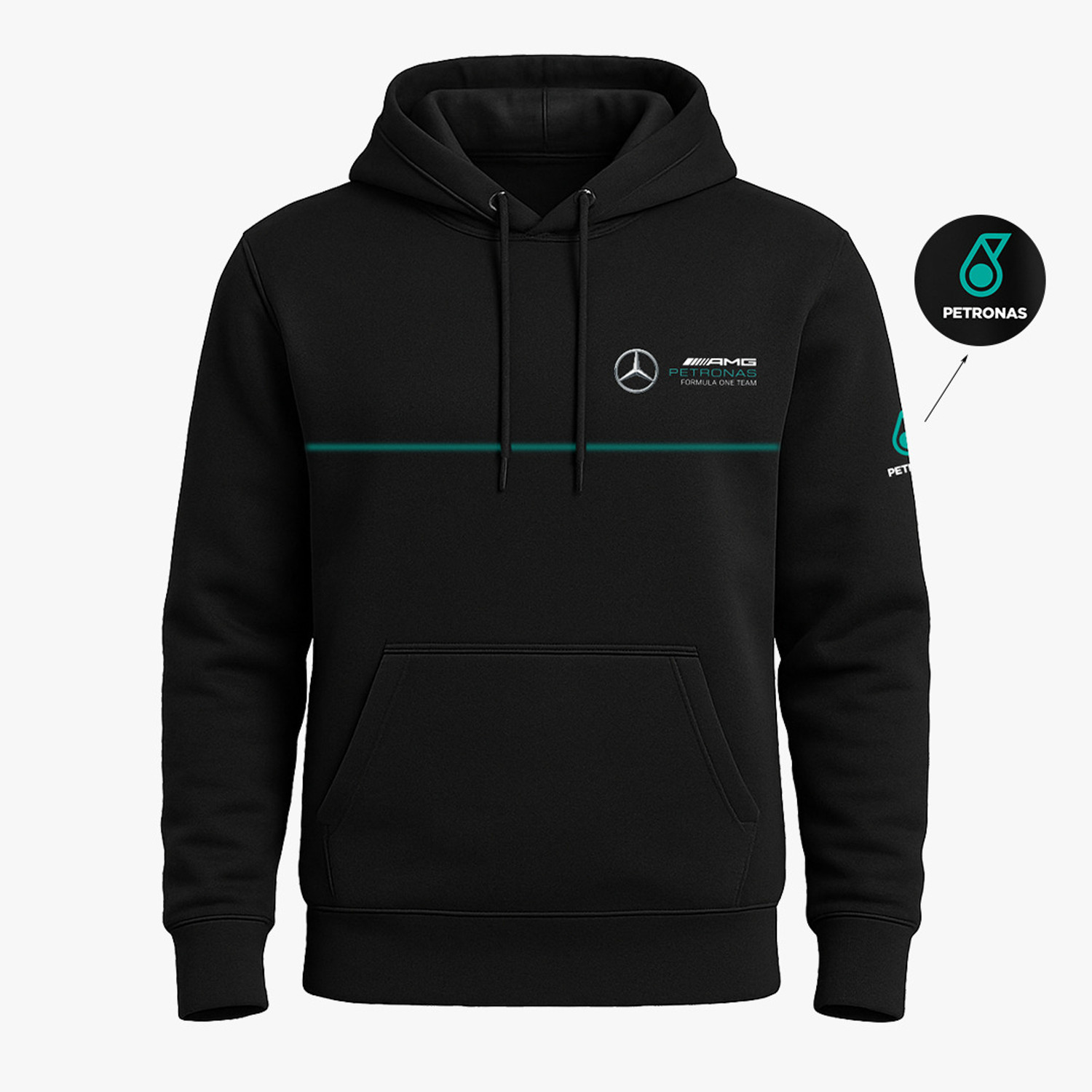 Image of R.A. Garments Men & Women Full Sleeve Graphic Print Hooded Sweatshirt