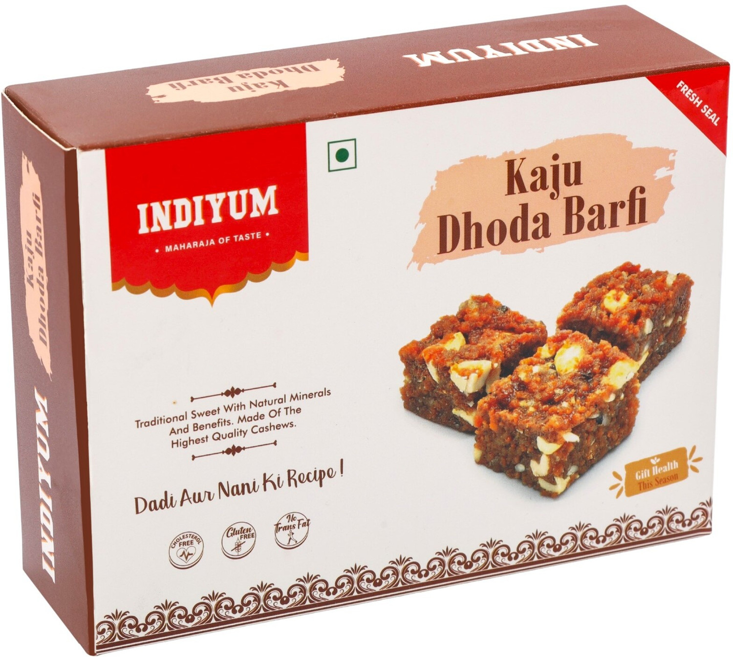 Image of Indiyum Soan Papdi BQ Box (400 g)