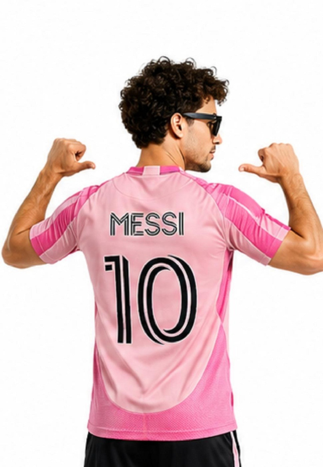 Image of HOC Pack of 2 Men Printed Round Neck Polyester Multicolor T-Shirt