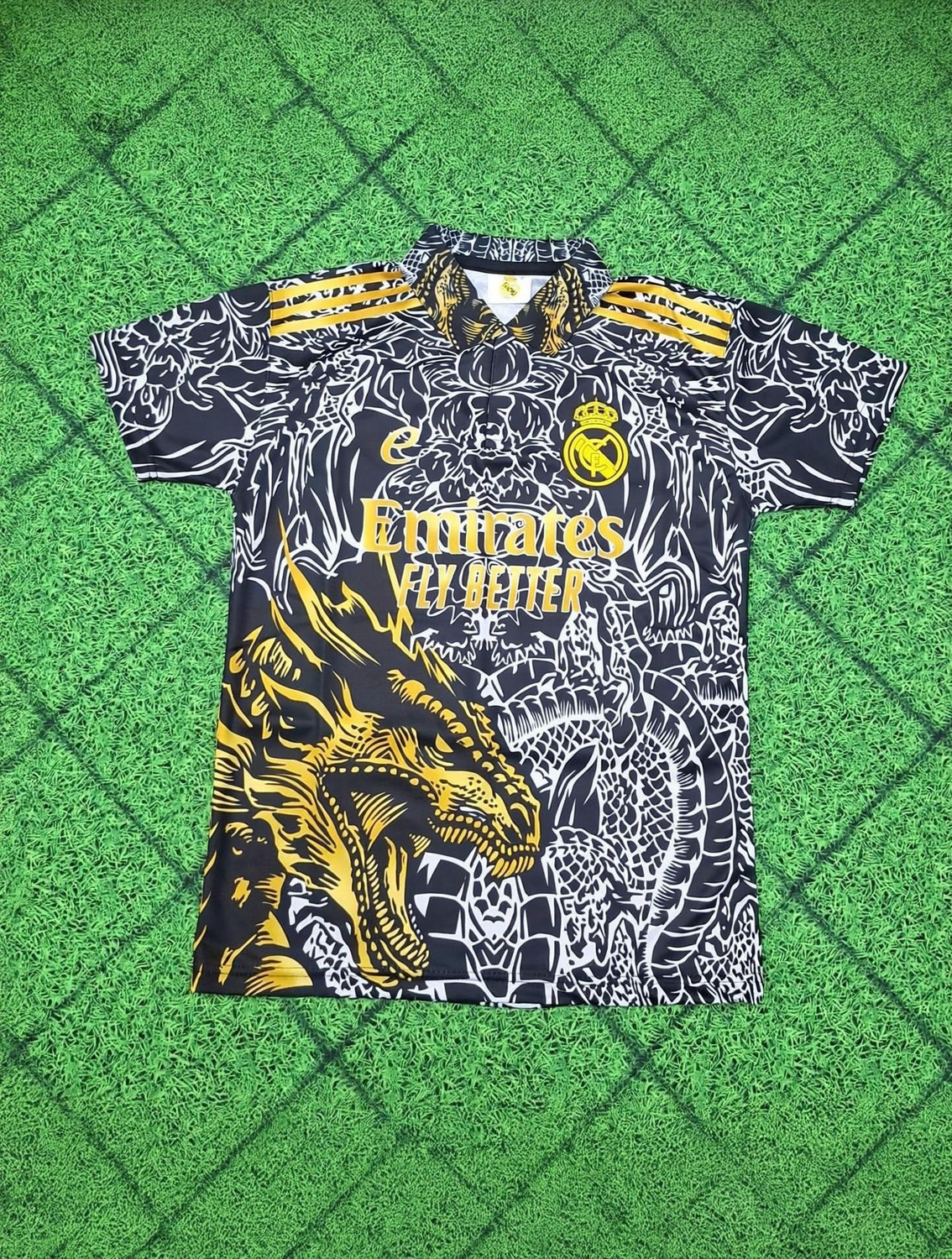Image of StitchandPack Men Graphic Print, Printed Round Neck Polyester Silver, Black, Yellow T-Shirt