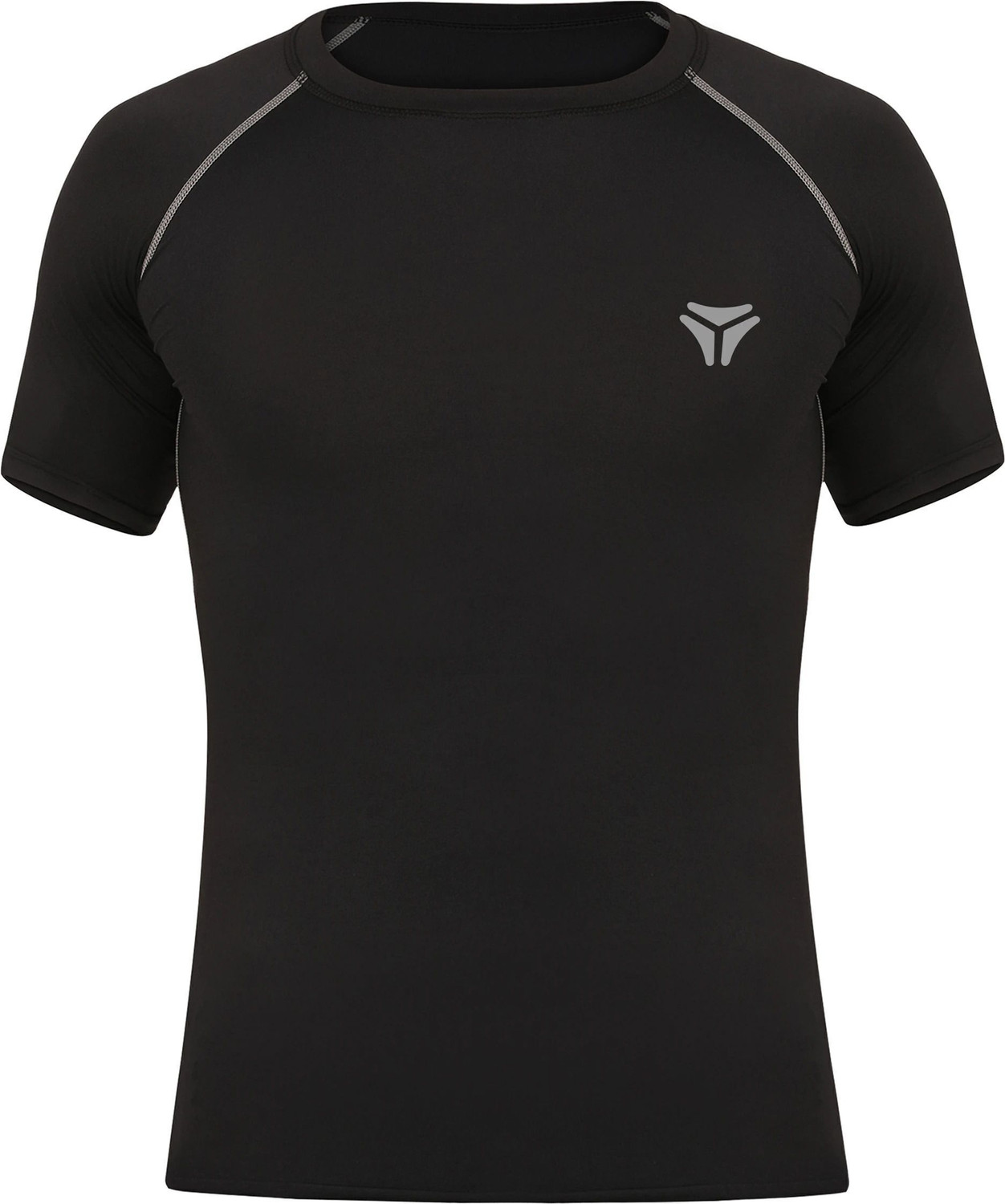 Kyk Men Black Nylon T-Shirt - Image 1