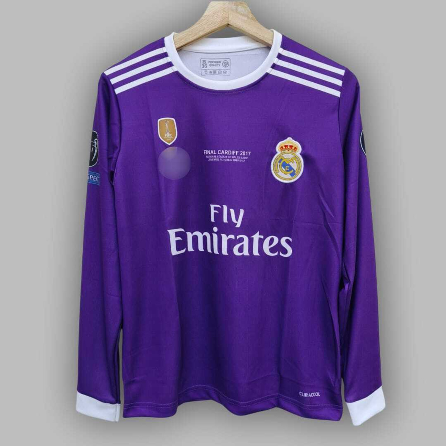 Jerseystore Typography Purple T-Shirt - Image 3