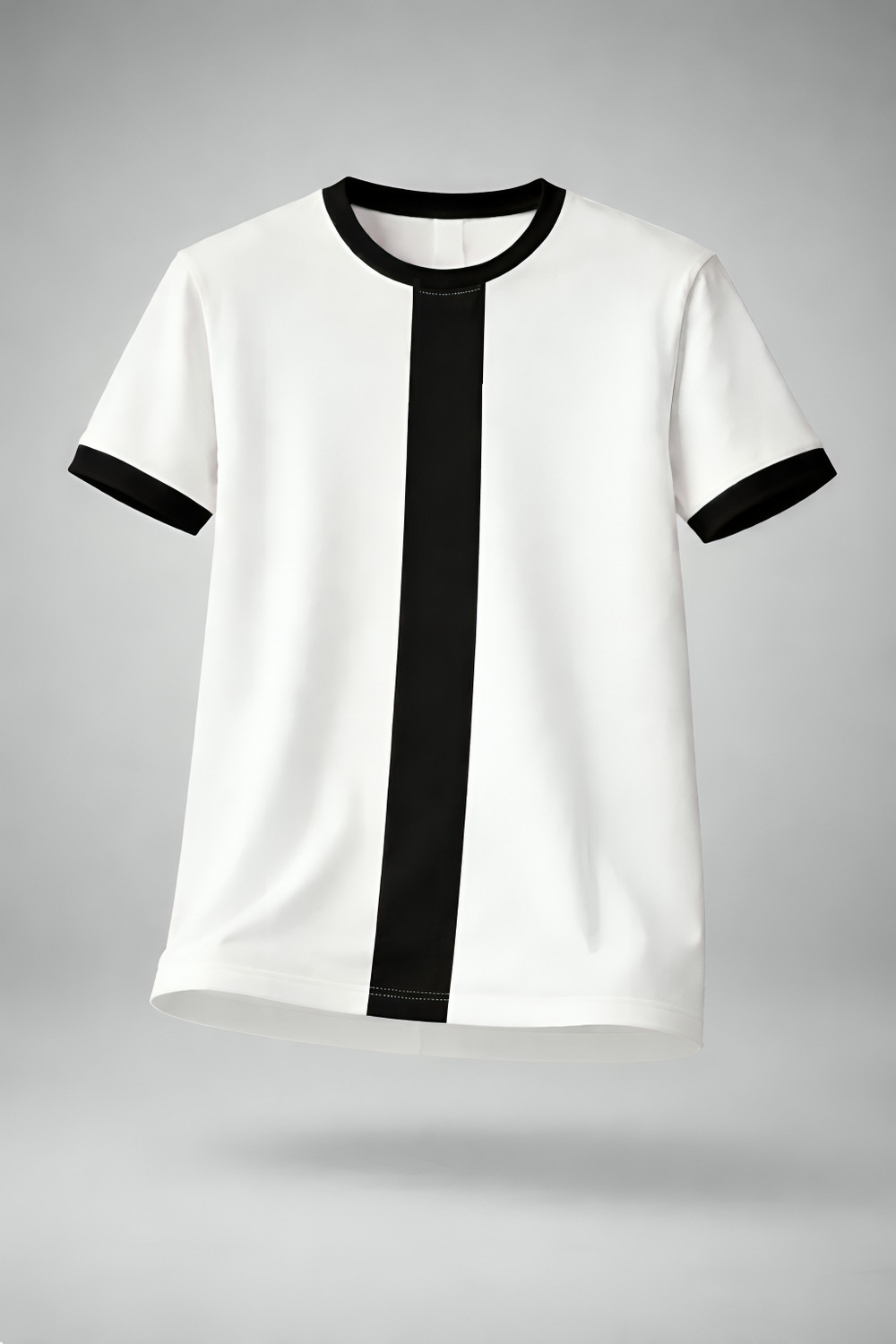 Comic Times Men White, Black T-Shirt - Image 1