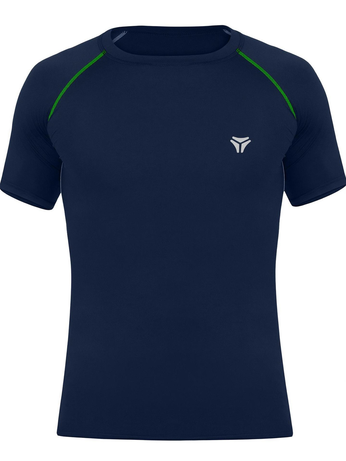 Kyk Men Navy Blue Nylon T-Shirt - Image 1