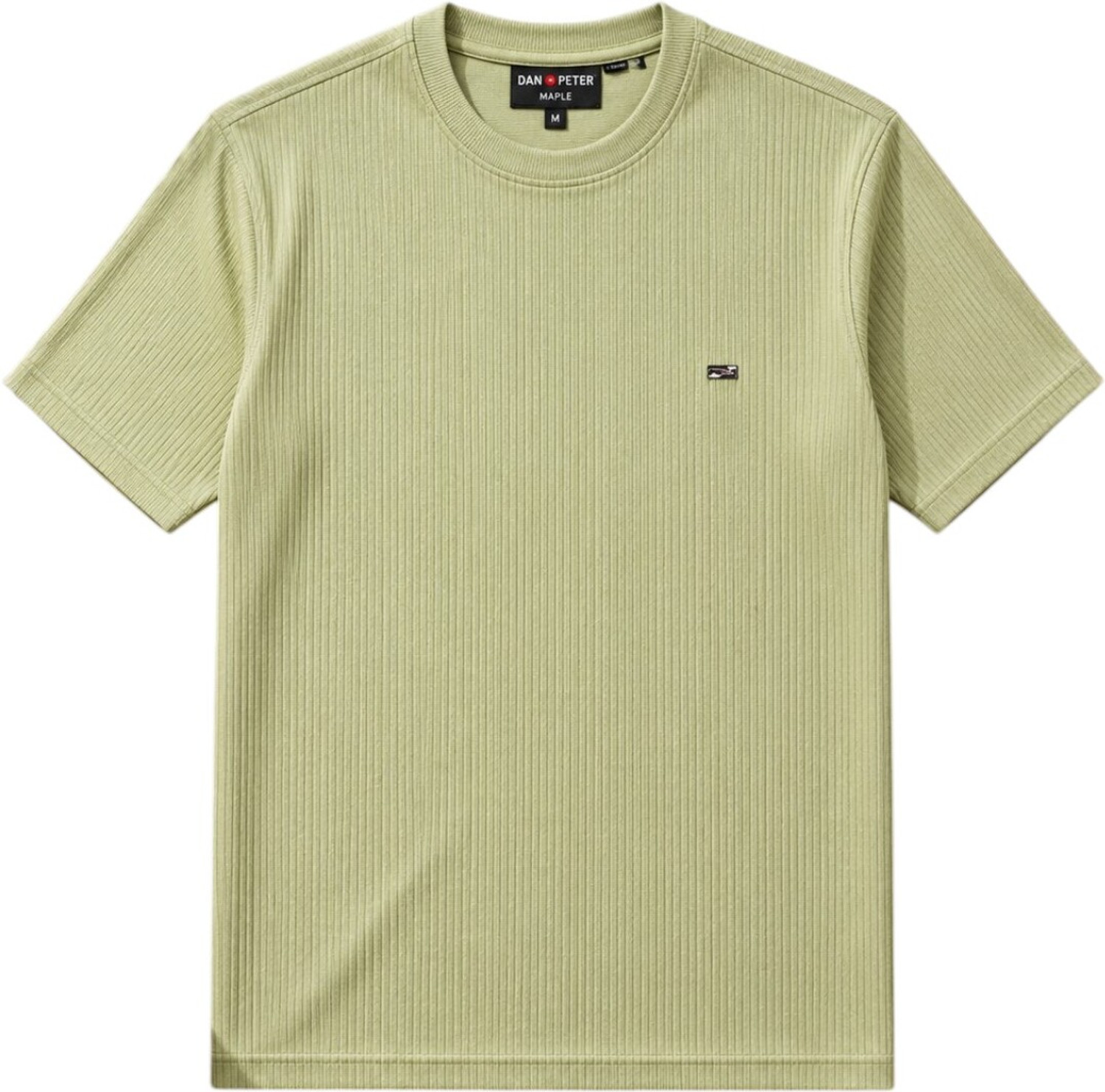 Image of Roadster Men Solid Round Neck Pure Cotton Green T-Shirt