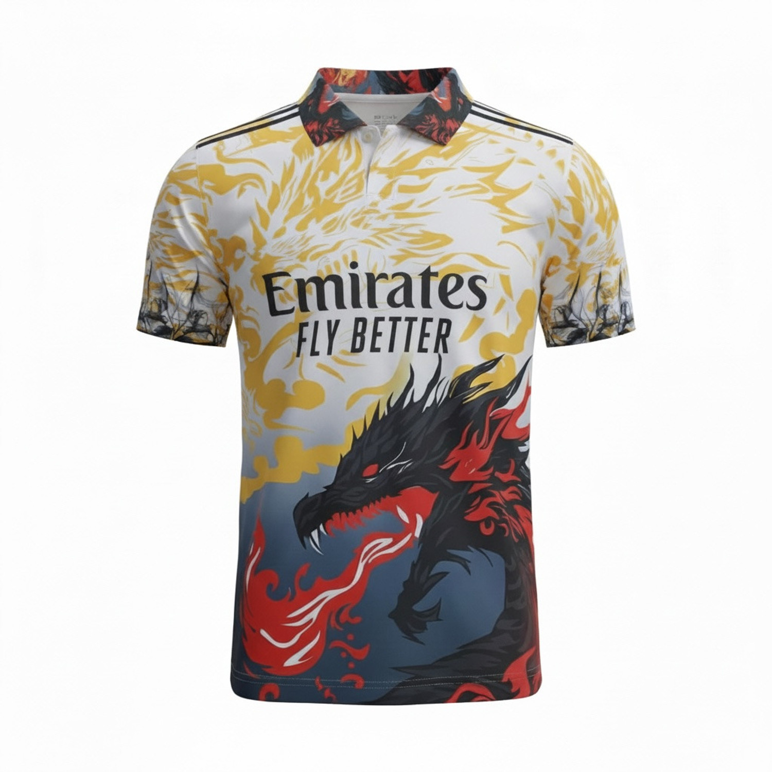 Image of StitchandPack Men Graphic Print, Printed Round Neck Polyester Silver, Black, Yellow T-Shirt
