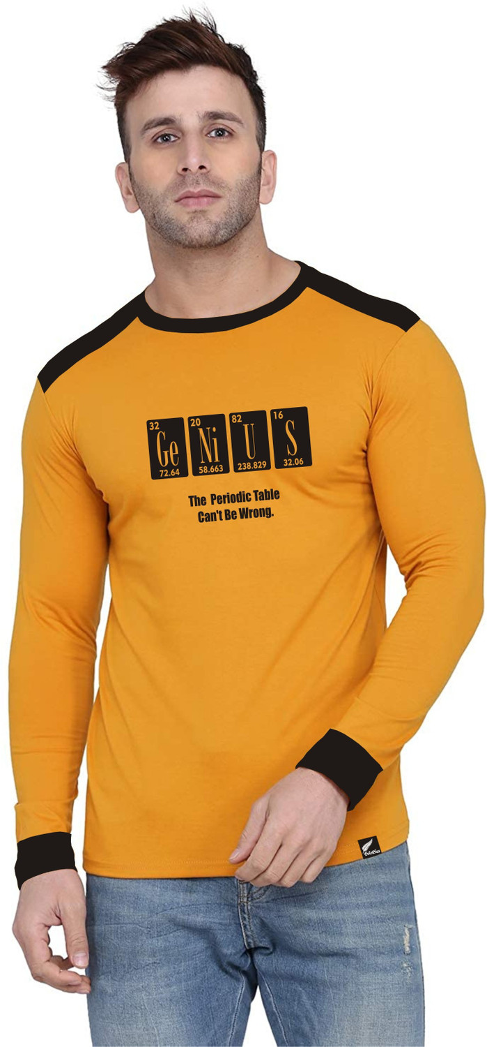 Image of TRIPR Men Solid Mandarin Collar Cotton Blend Black T-Shirt