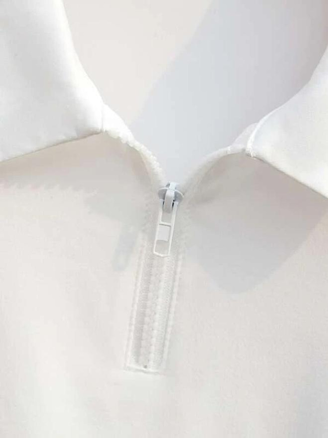 Image of Bayfog Casual Regular Sleeves Solid Women White Top