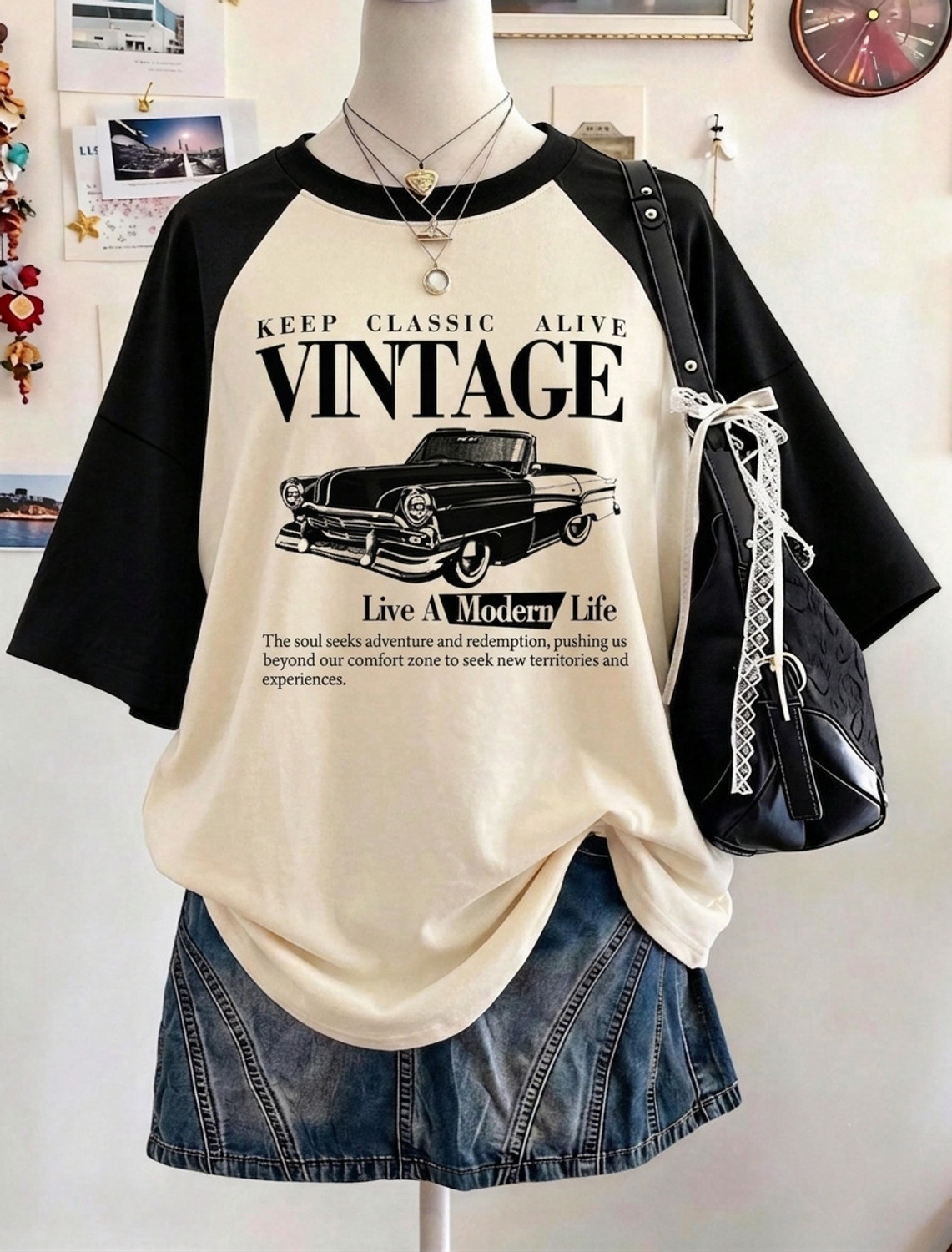 ENGLISHPREMIUM Women Multicolor Cotton Blend T-Shirt - Image 1