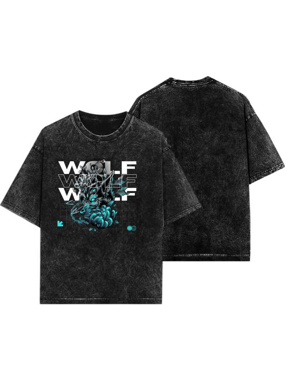DIGI DRAPE Men Graphic Print Round Neck Cotton T-Shirt - Image 1