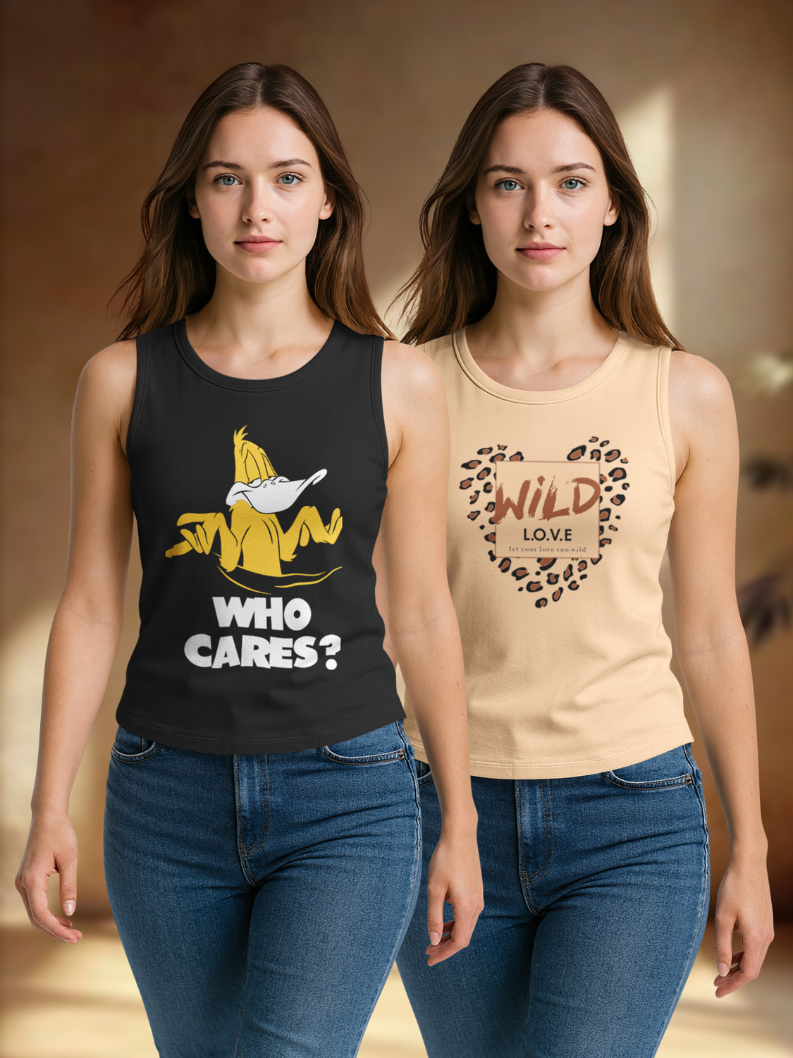 Image of Attirea Women Graphic Print Round Neck Polyester Pink T-Shirt