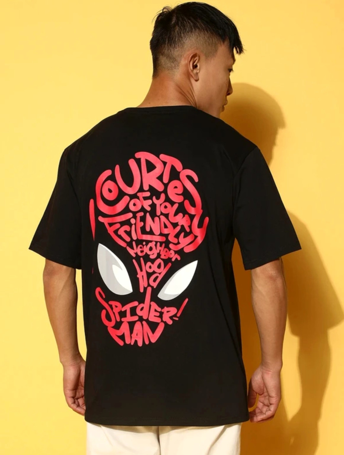 Image of Dialga Men Graphic Print Round Neck Pure Cotton Black T-Shirt