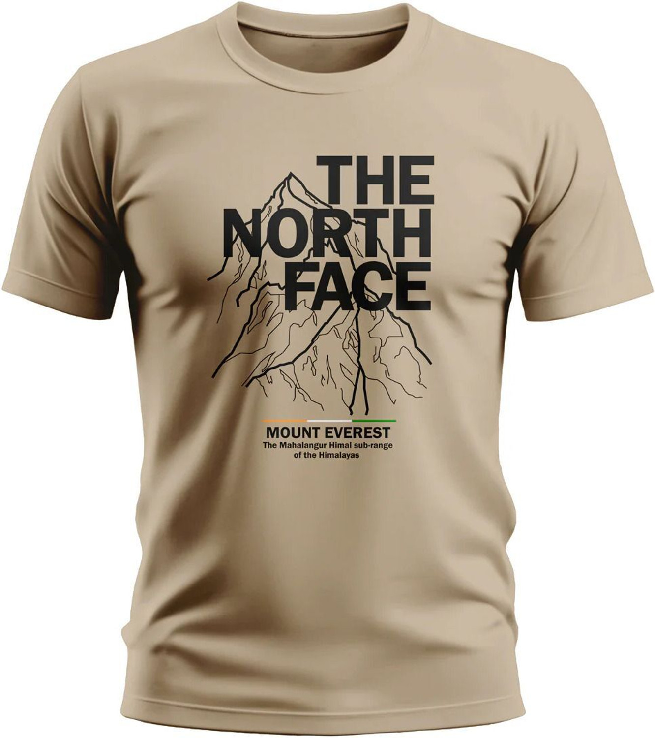 Image of Radheshyam Men Printed Round Neck Cotton Blend Green T-Shirt
