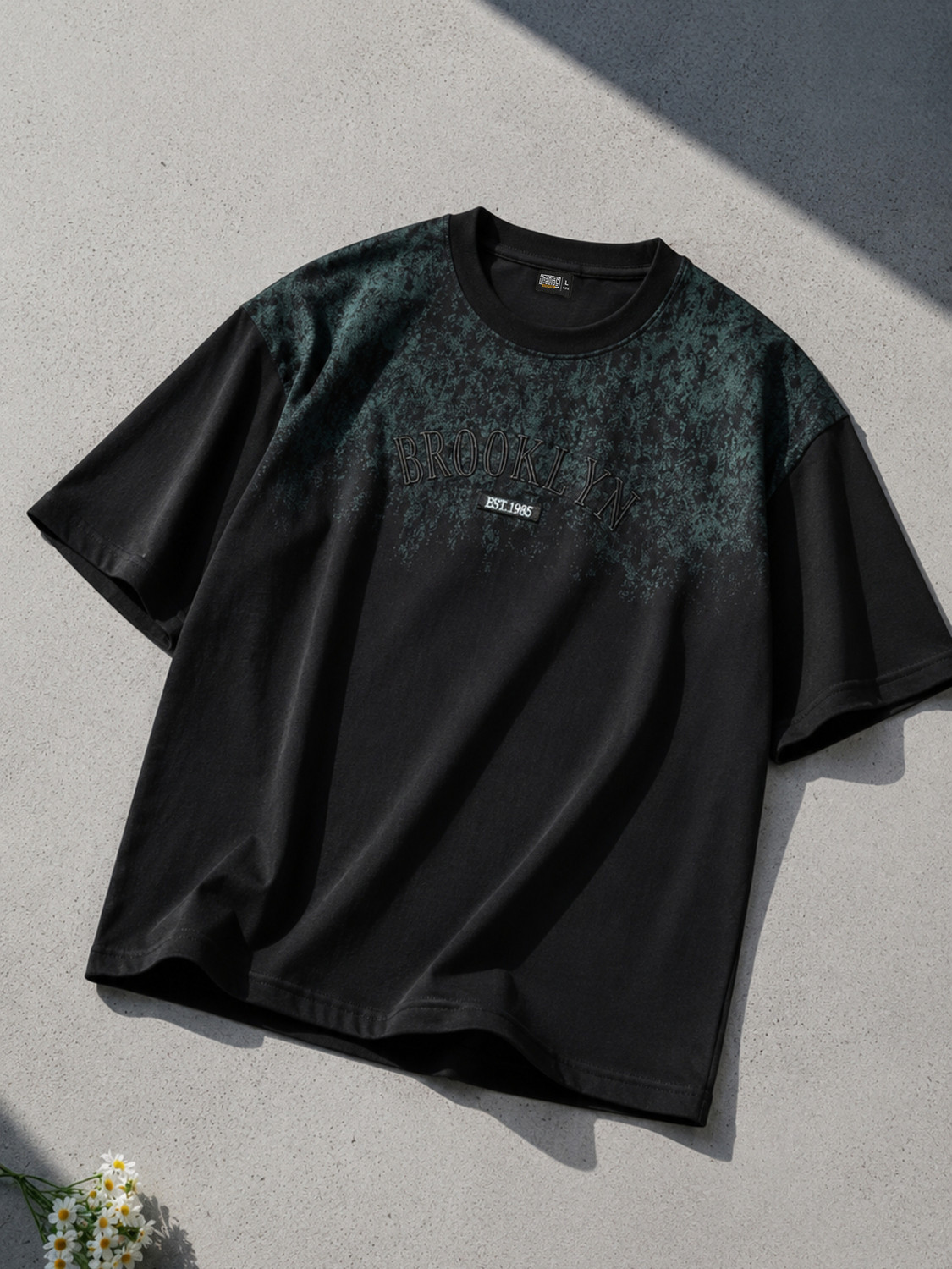 MANIAC Black Men's Printed Round Neck T-Shirt - Image 6
