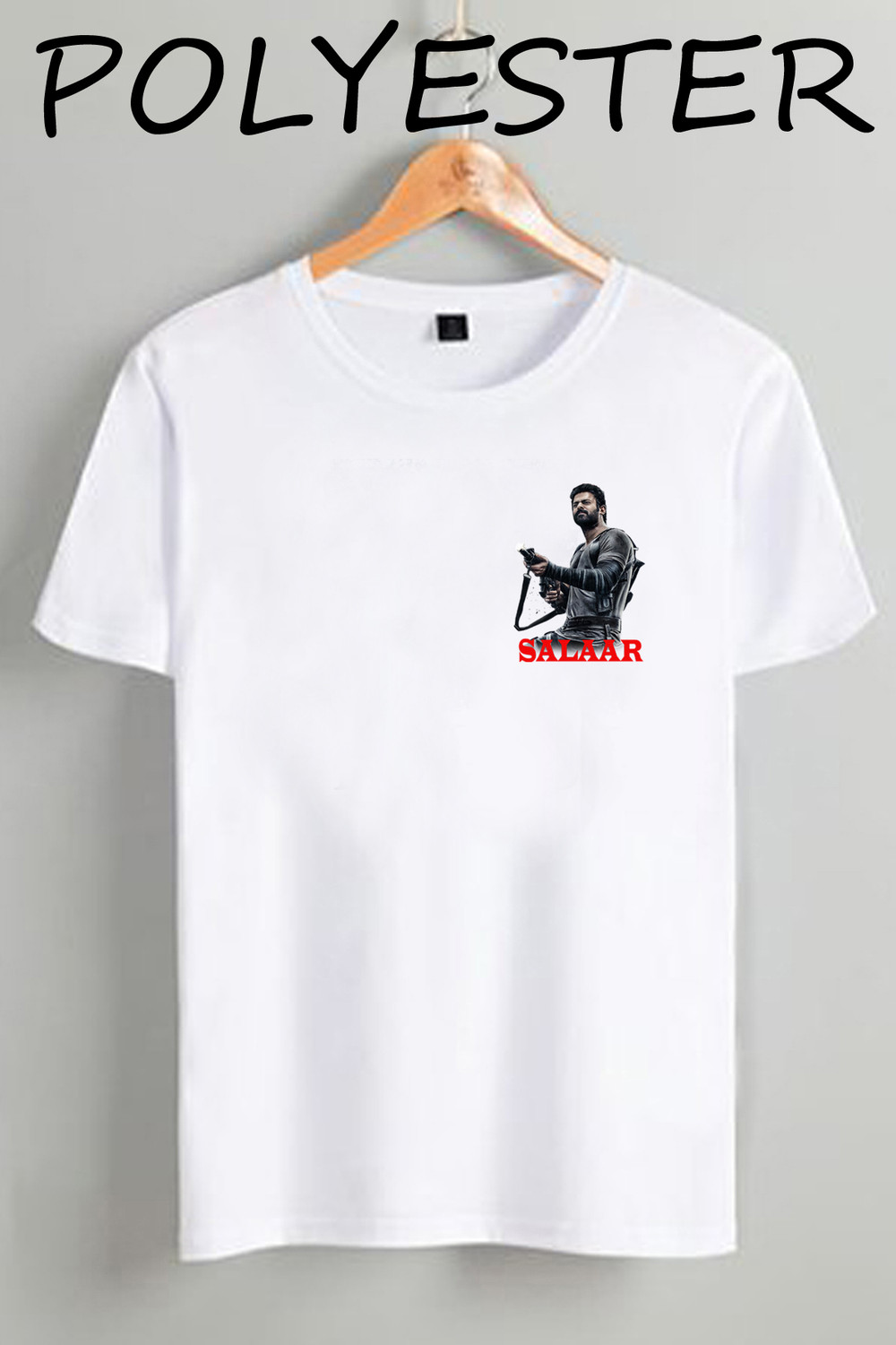 Tee Gallery Printed Black T-Shirt - Image 1
