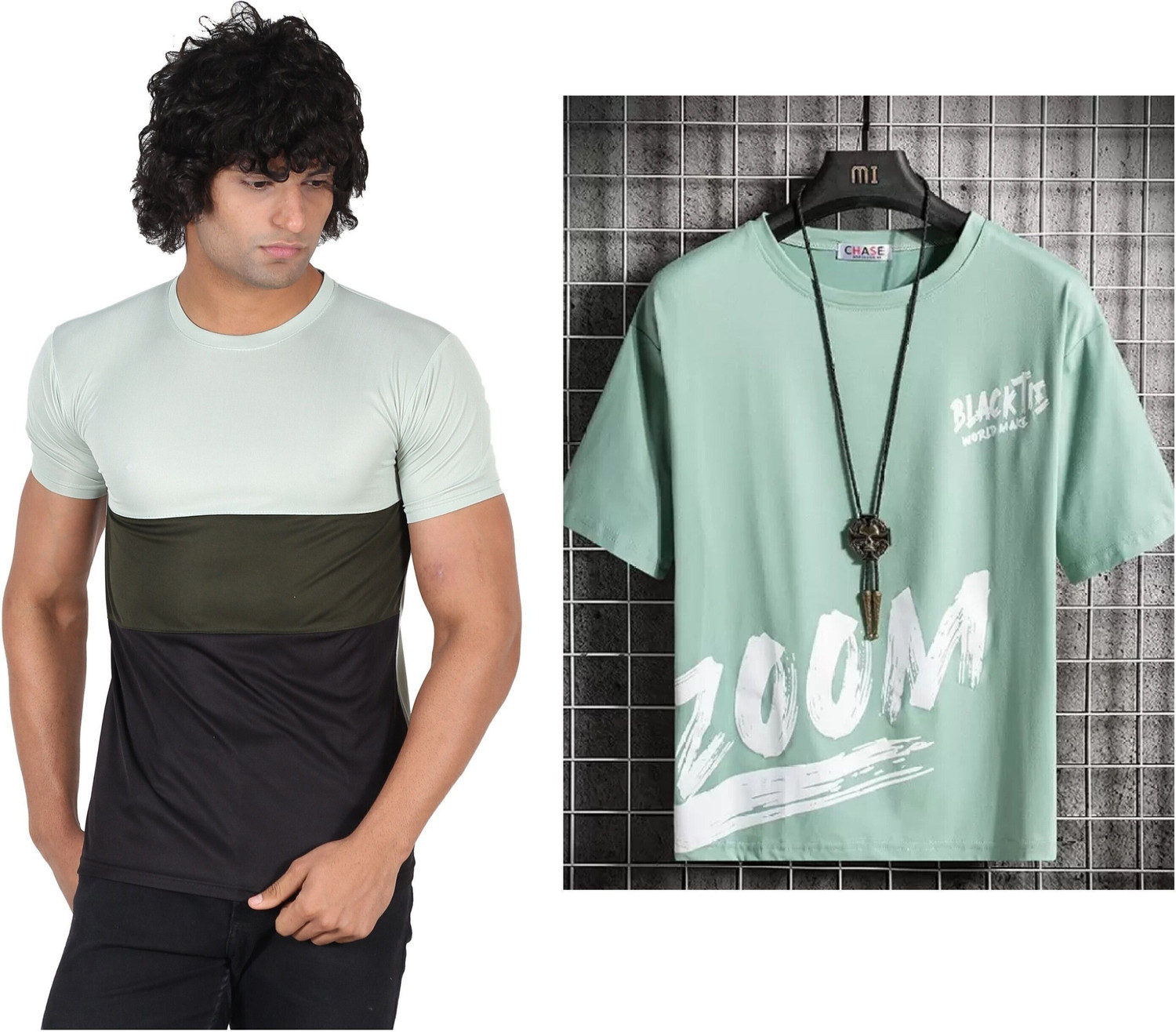 Image of Gildan Men Solid Round Neck Pure Cotton Gold T-Shirt