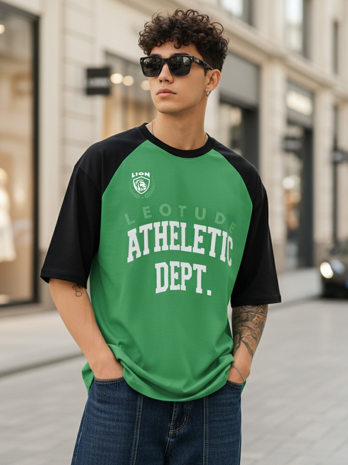 Image of Pellitory Men Striped Zip Neck Cotton Blend White T-Shirt