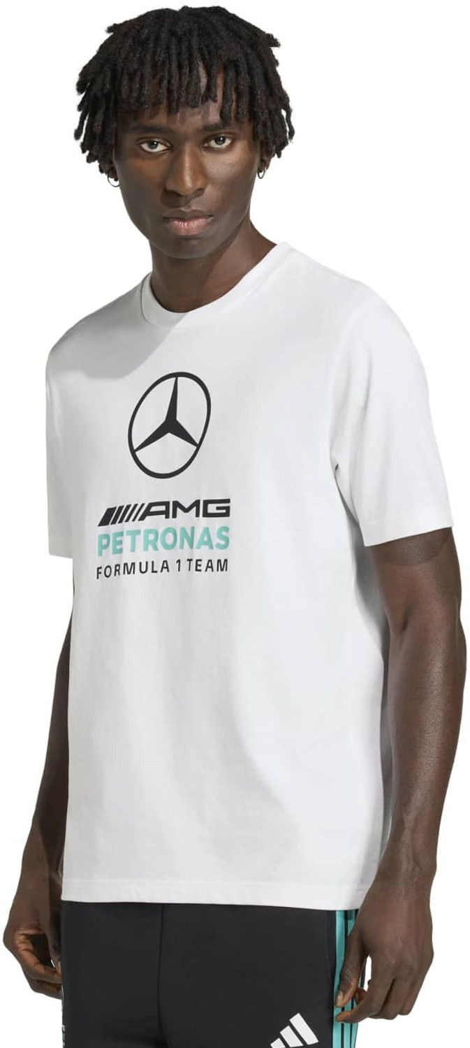 Image of PUMA Ferrari Race Big Shield Tee Colored Men Solid Crew Neck Cotton Blend Black T-Shirt