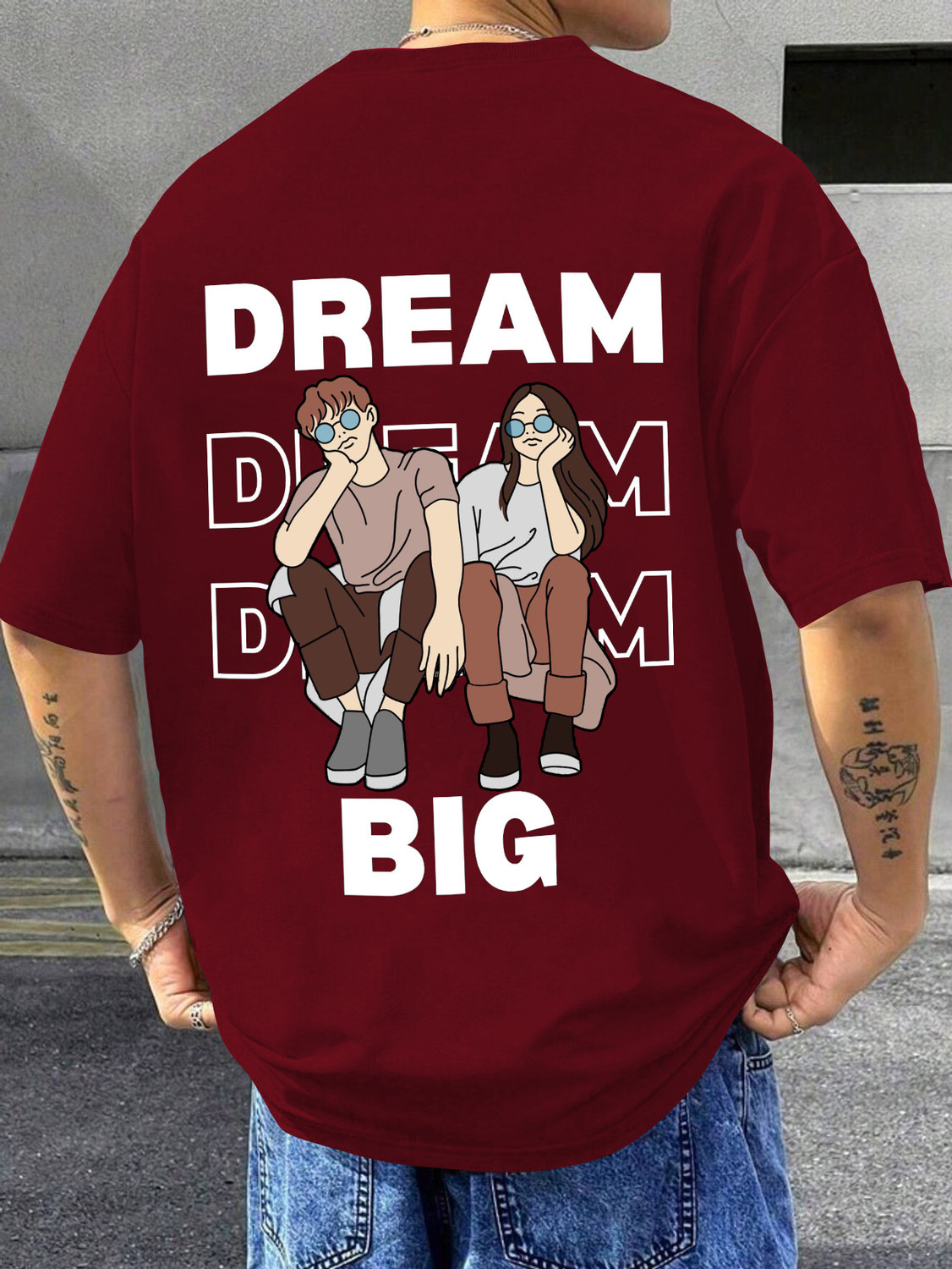 Image of Kook N Keech Men Solid Round Neck Pure Cotton Brown T-Shirt