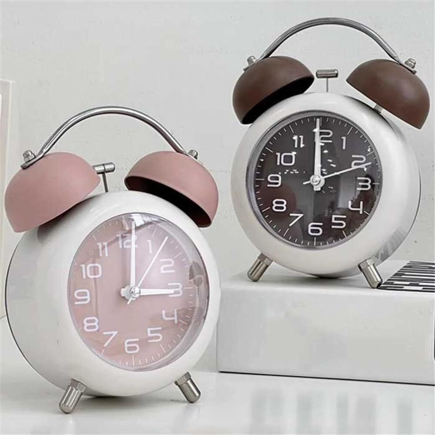 Image of Jiyancreation Digital Brown Clock