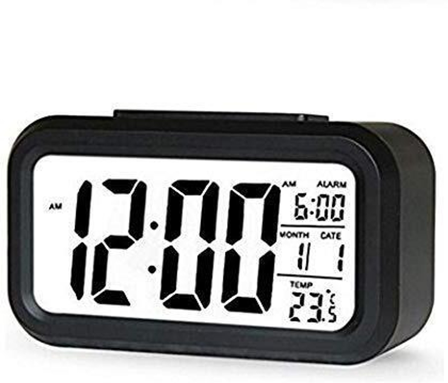 Image of Jiyancreation Digital Brown Clock