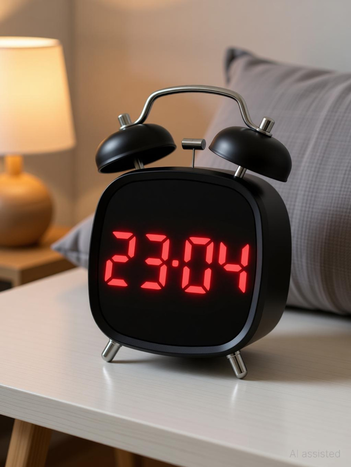 ELNEOR Digital Black Clock - Image 1