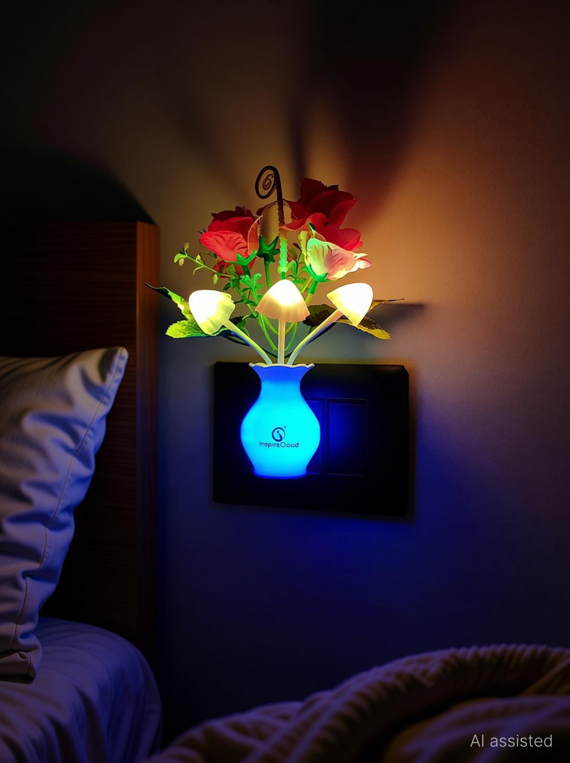 Image of CELEORIS Sunset Lamp With Remote 16 in 1 Sunset Lamp Night Lamp (8 cm, Multicolor)
